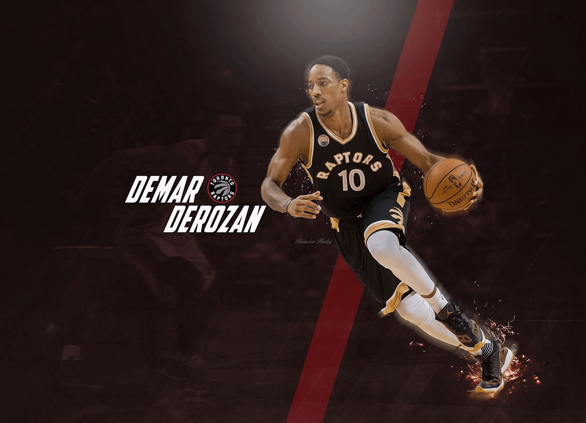 DeMar DeRozan Toronto Raptors, basket, 1200x867 HD, Laptop
