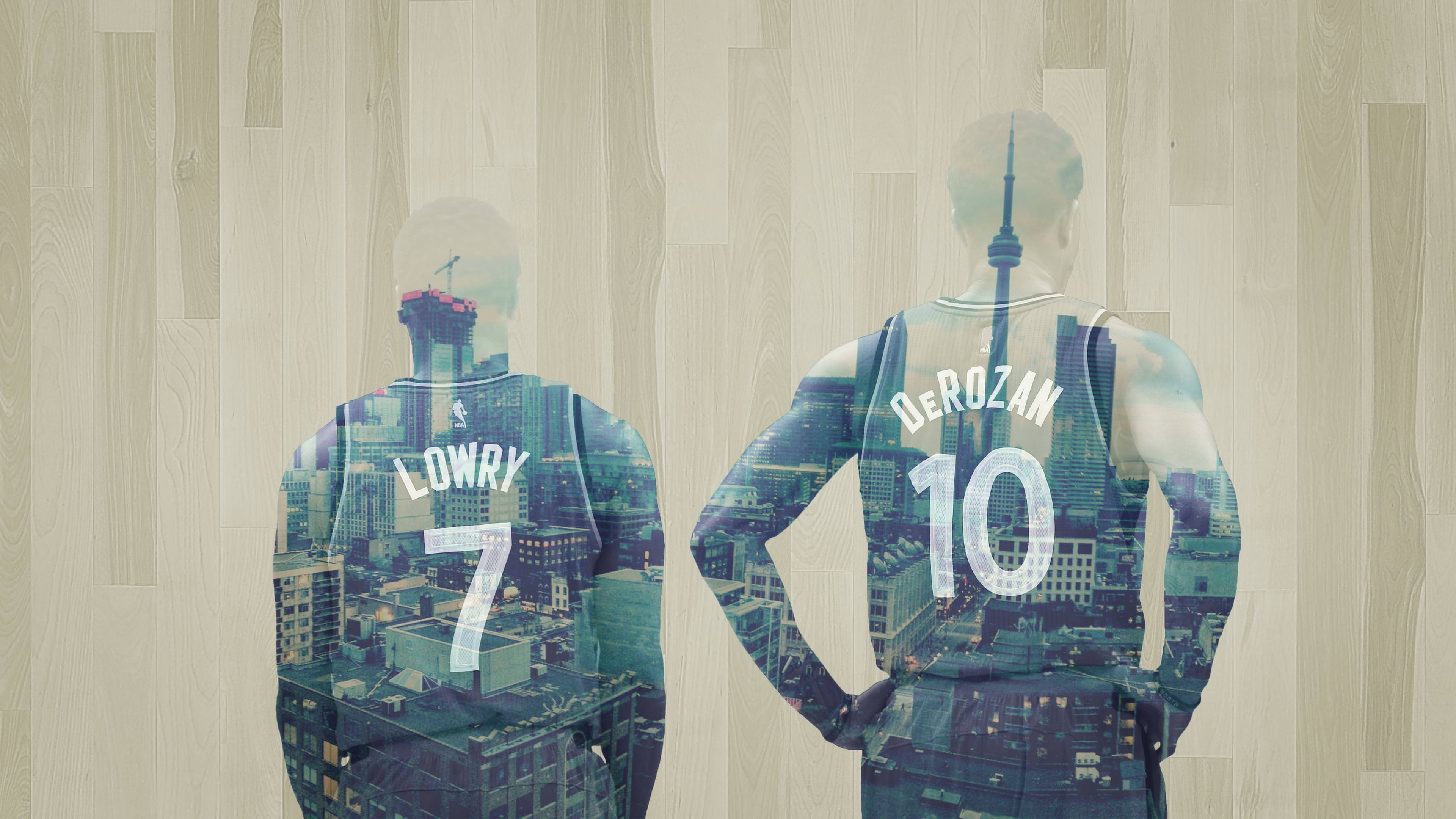 Lowry e DeRozan Toronto Raptors, 3840x2160 UHD, PC 4K