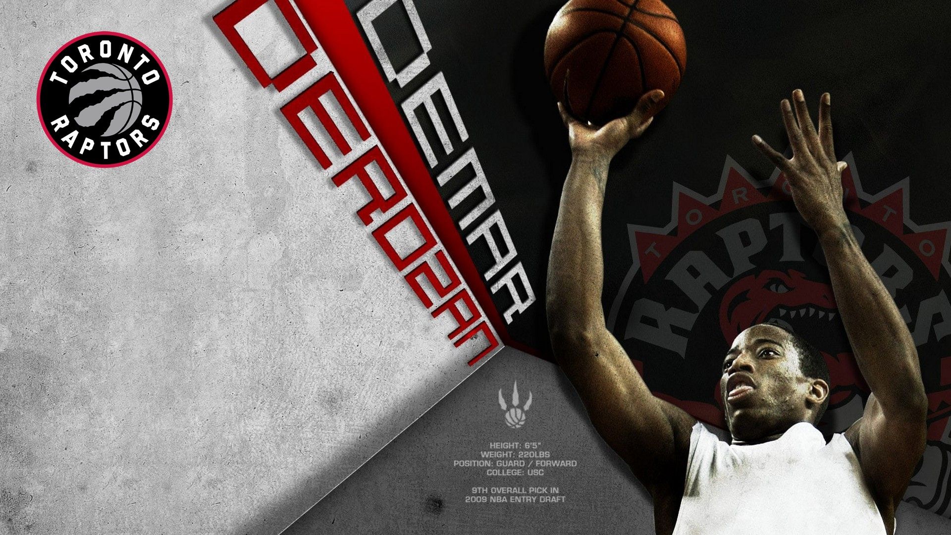DeMar DeRozan Toronto Raptors, 1920x1080 Full HD 1080p, Desktop