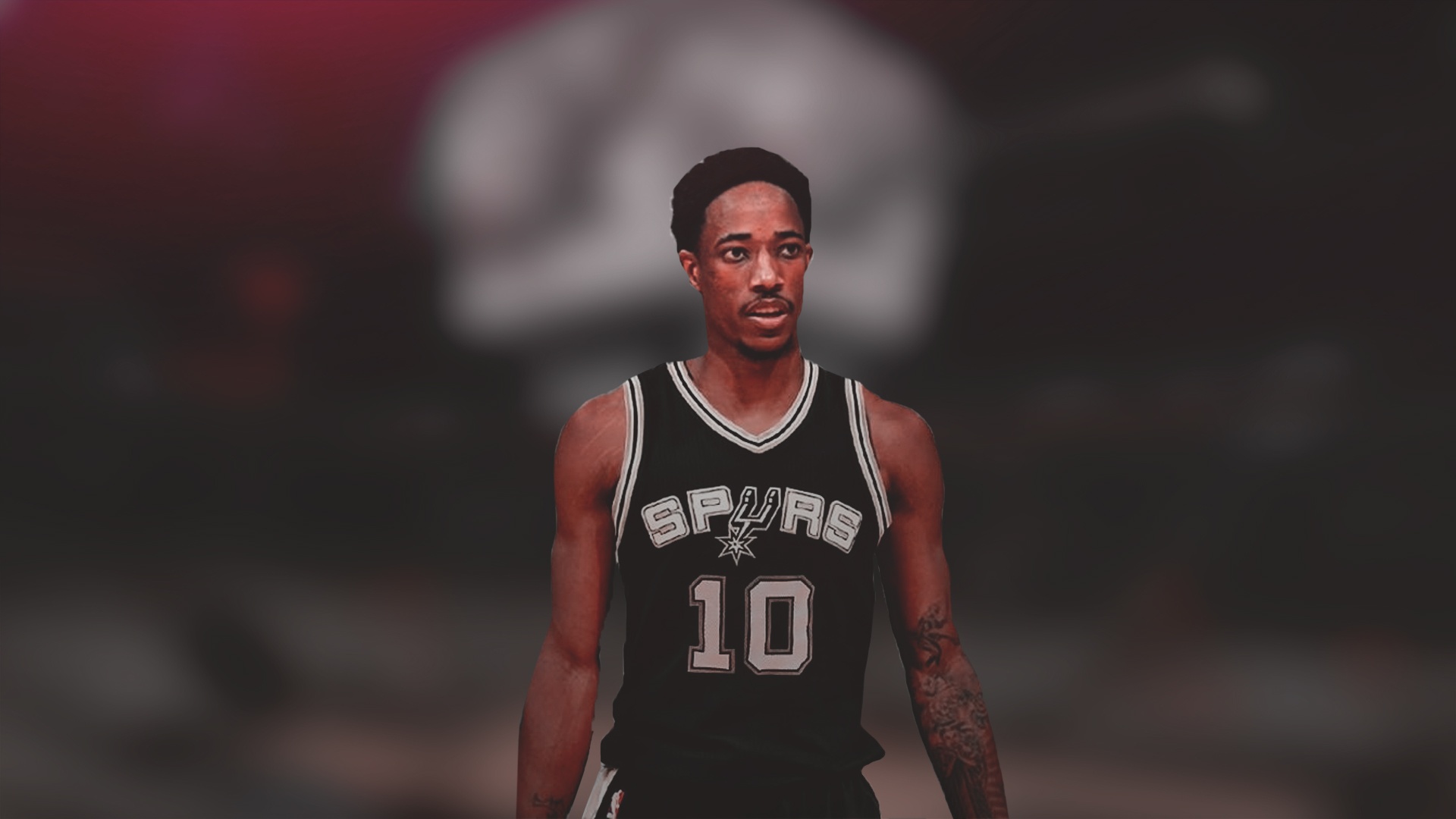 DeMar DeRozan Spurs basket, 1920x1080 Full HD, PC