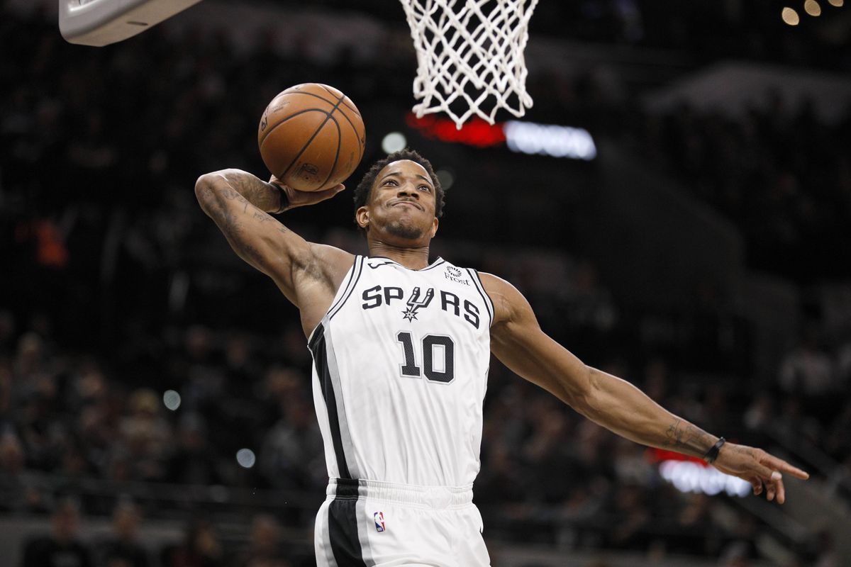 DeMar DeRozan schiacciata Spurs, 1200x800 HD, Desktop