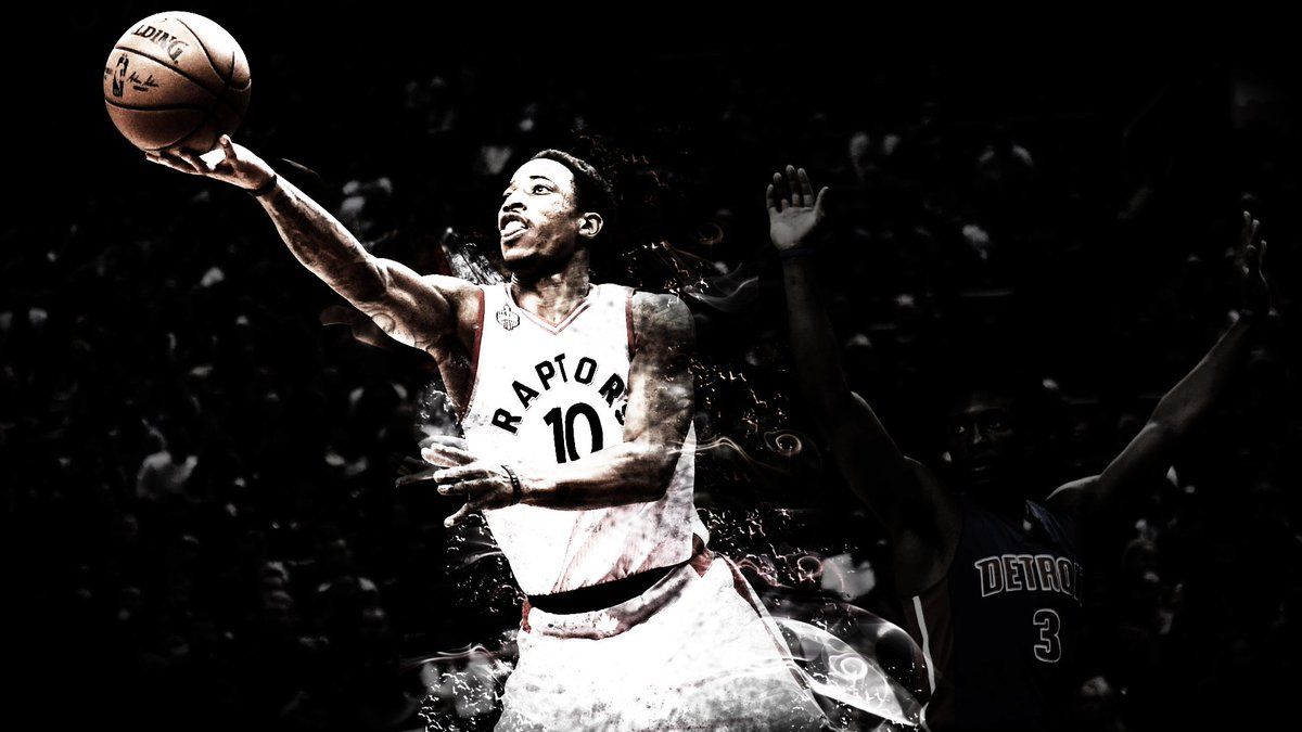 DeMar DeRozan Toronto Raptors, 1200x675 HD, PC