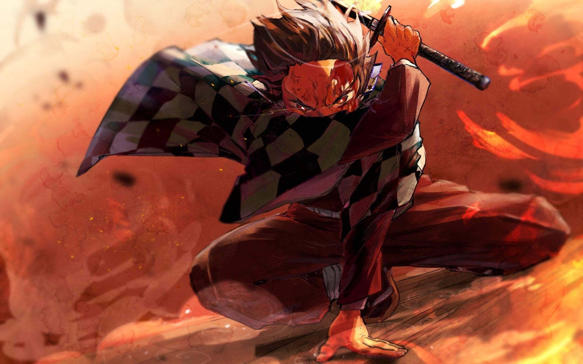 Tanjiro Kamado, Demon Slayer, 1920x1200 Full HD+ WUXGA, Desktop