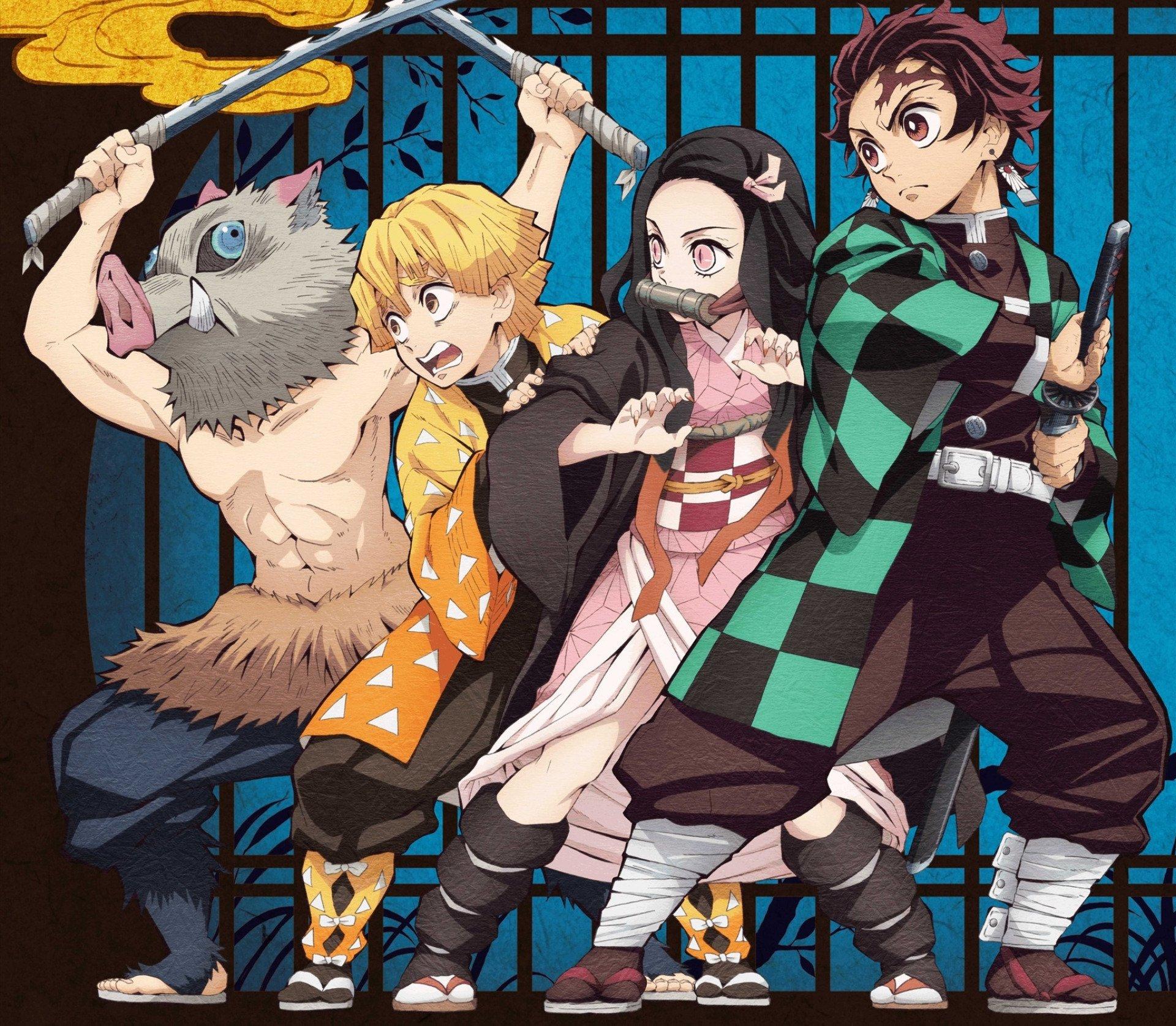 Personaggi Demon Slayer gruppo, 1920x1676 WUXGA, PC