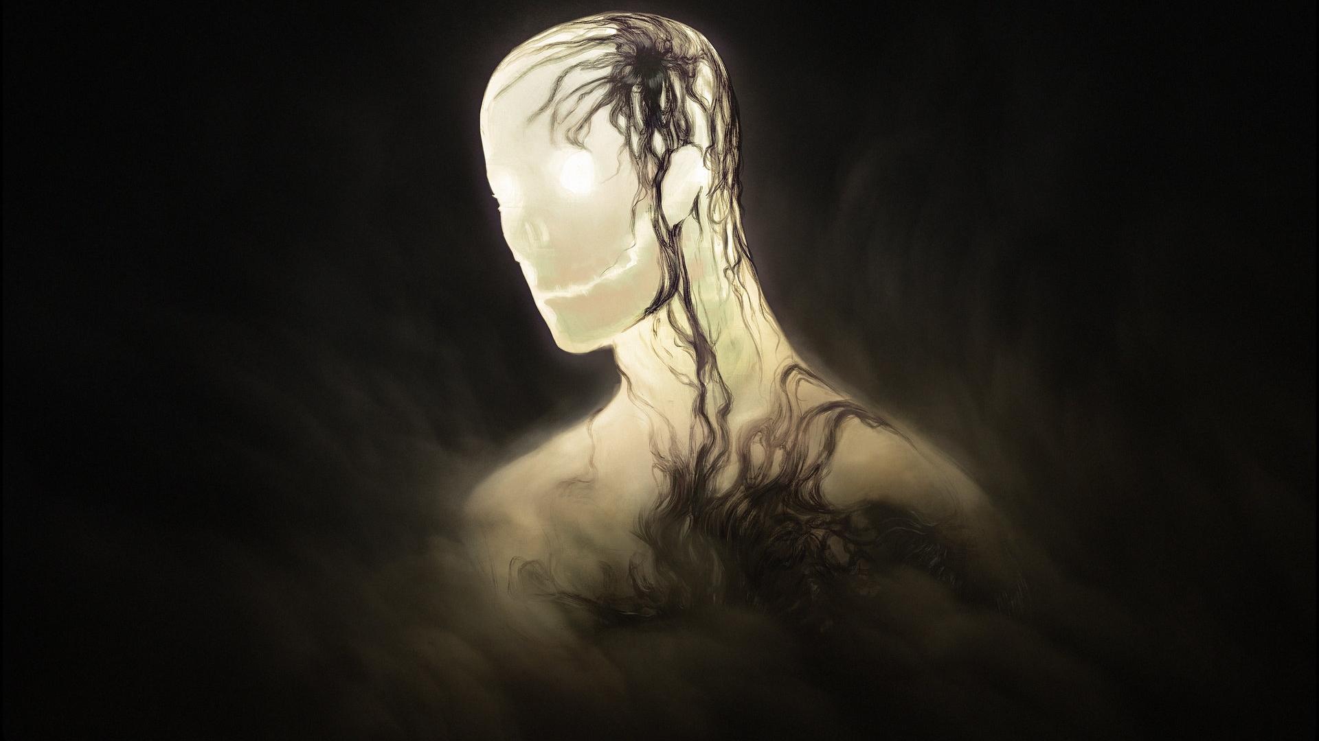 figura senza volto con radici scure, 1920x1080 Full HD 1080p, PC