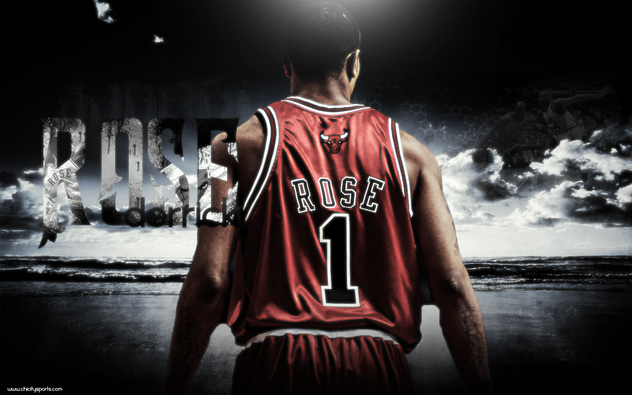 Derrick Rose schiacciata Bulls, 1920x1080 Full HD 1080p, PC Desktop
