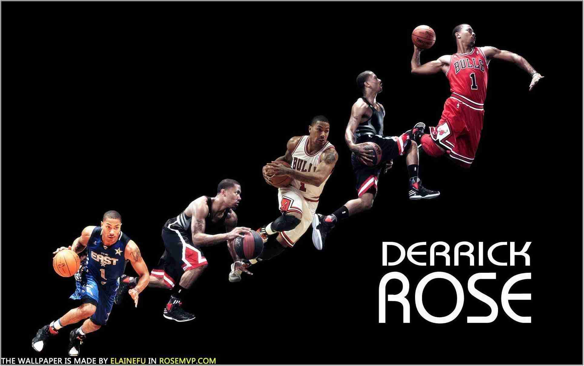 Derrick Rose maglia Bulls, 1280x800 HD, ROG Asus Laptop