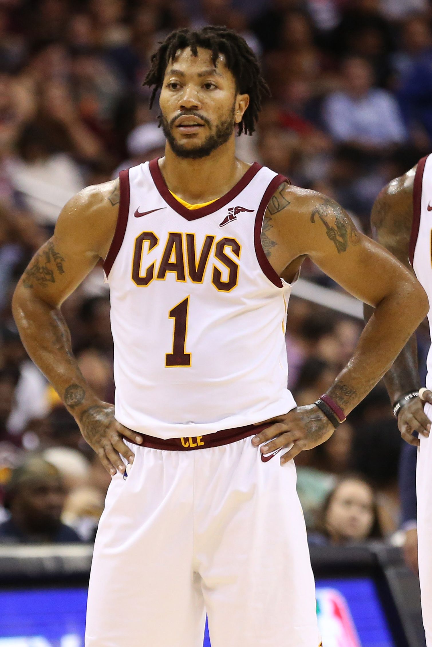 Derrick Rose maglia Cavs, 1509x2263 Verticale, Telefono