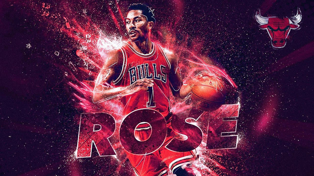 Derrick Rose Chicago Bulls basket, NBA, 2048x2732 Full HD Verticale, iPhone