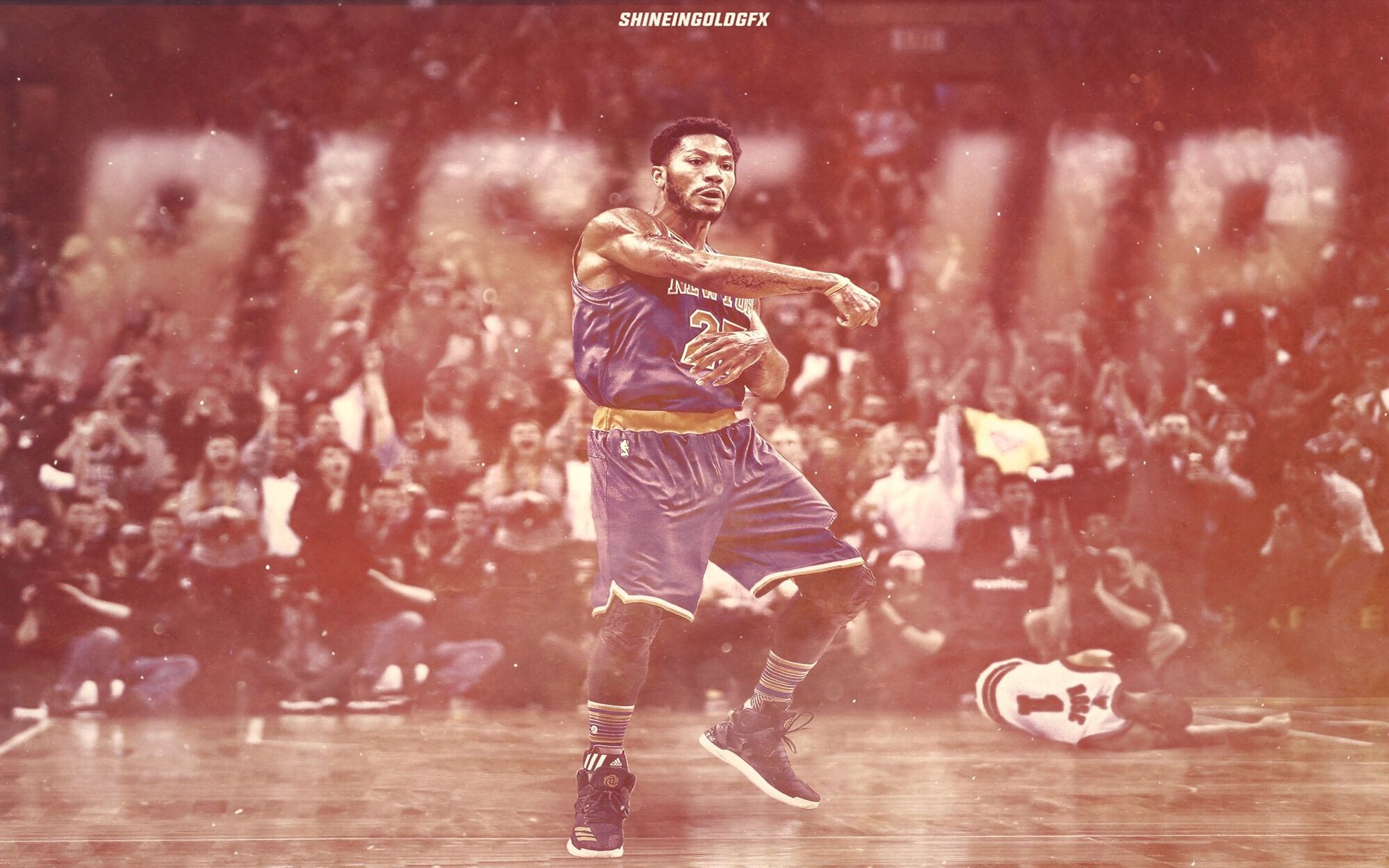Derrick Rose Chicago Bulls, 1900x2607 Verticale, iPhone Plus