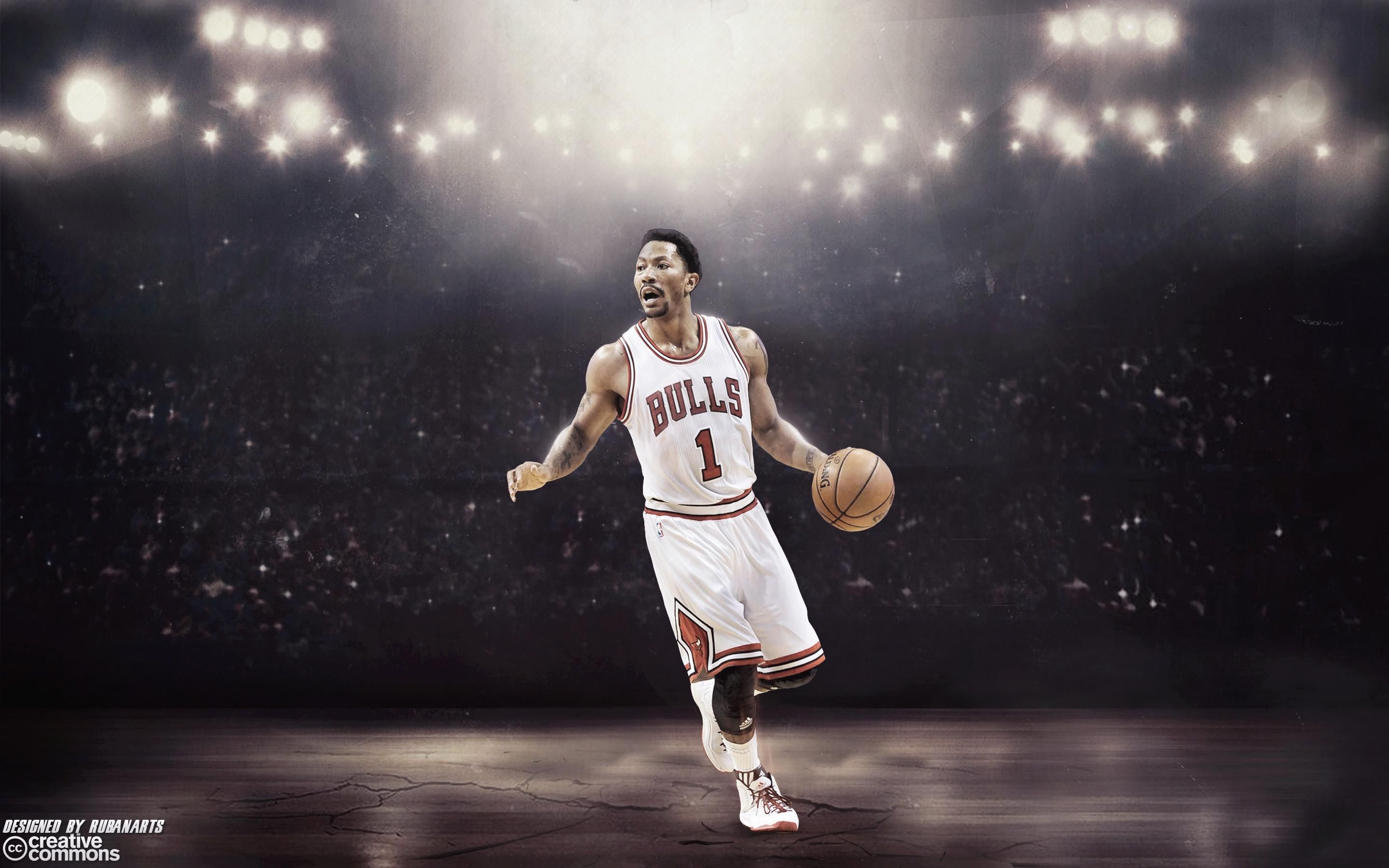 Derrick Rose Chicago Bulls, 2880x1800 2K, Laptop