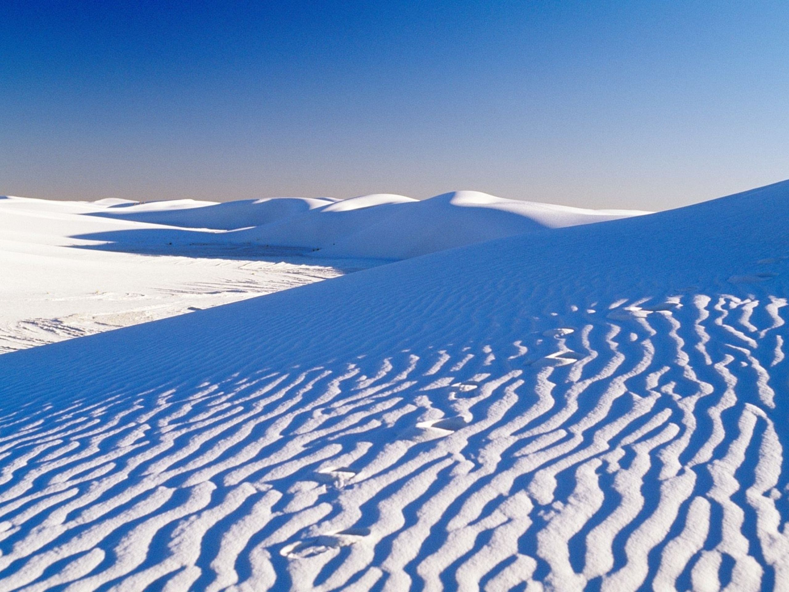 Dune bianche deserto New Mexico, 2560x1920 WQXGA, Desktop