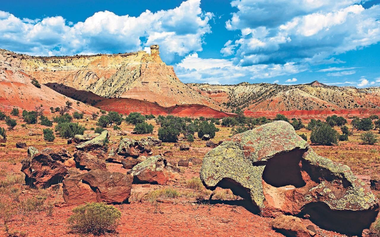 Paesaggio desertico roccioso New Mexico, 1280x800 HD, Desktop