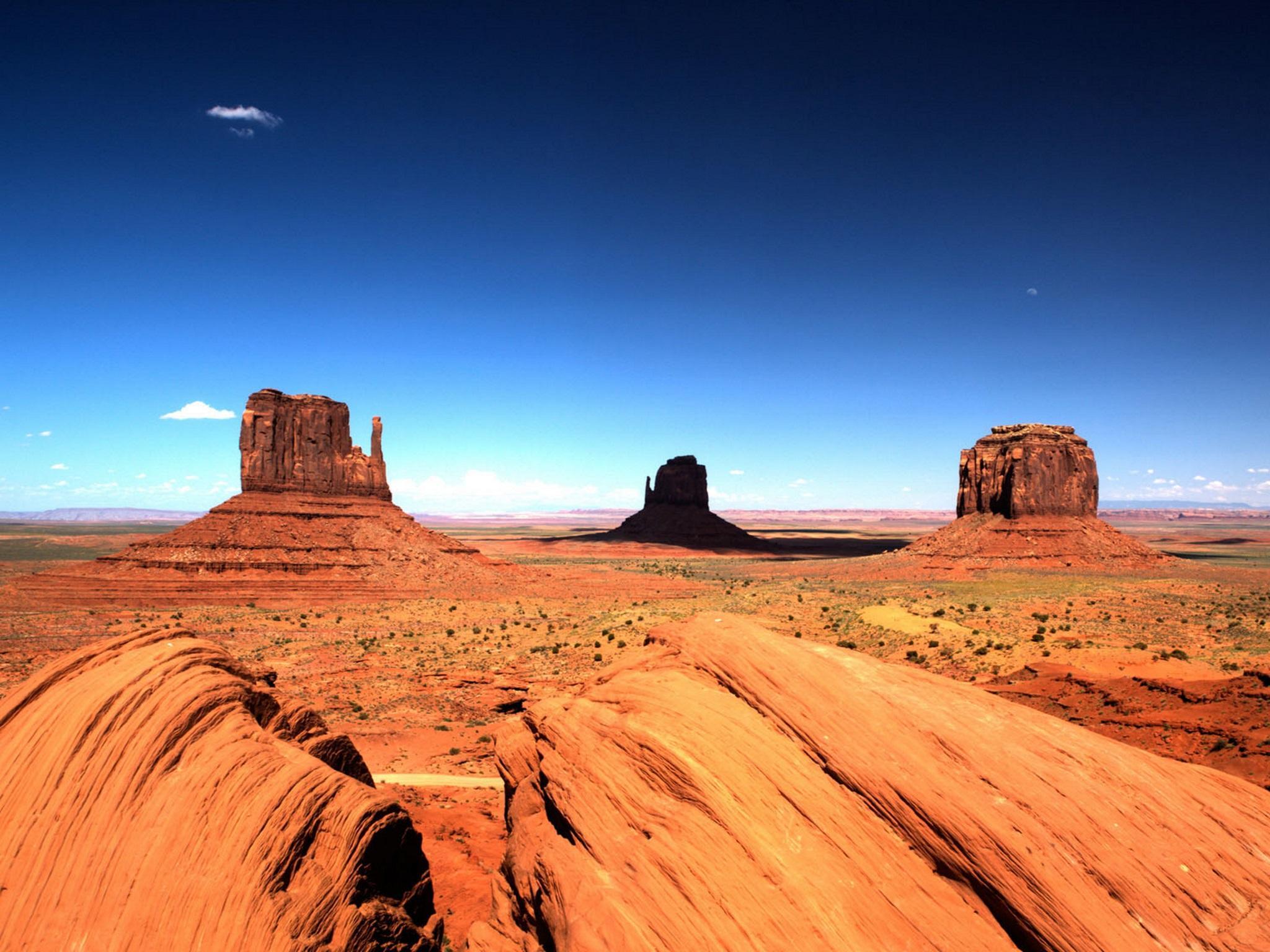 Formazioni rocciose deserto Monument Valley, 2048x1536 2K, Laptop