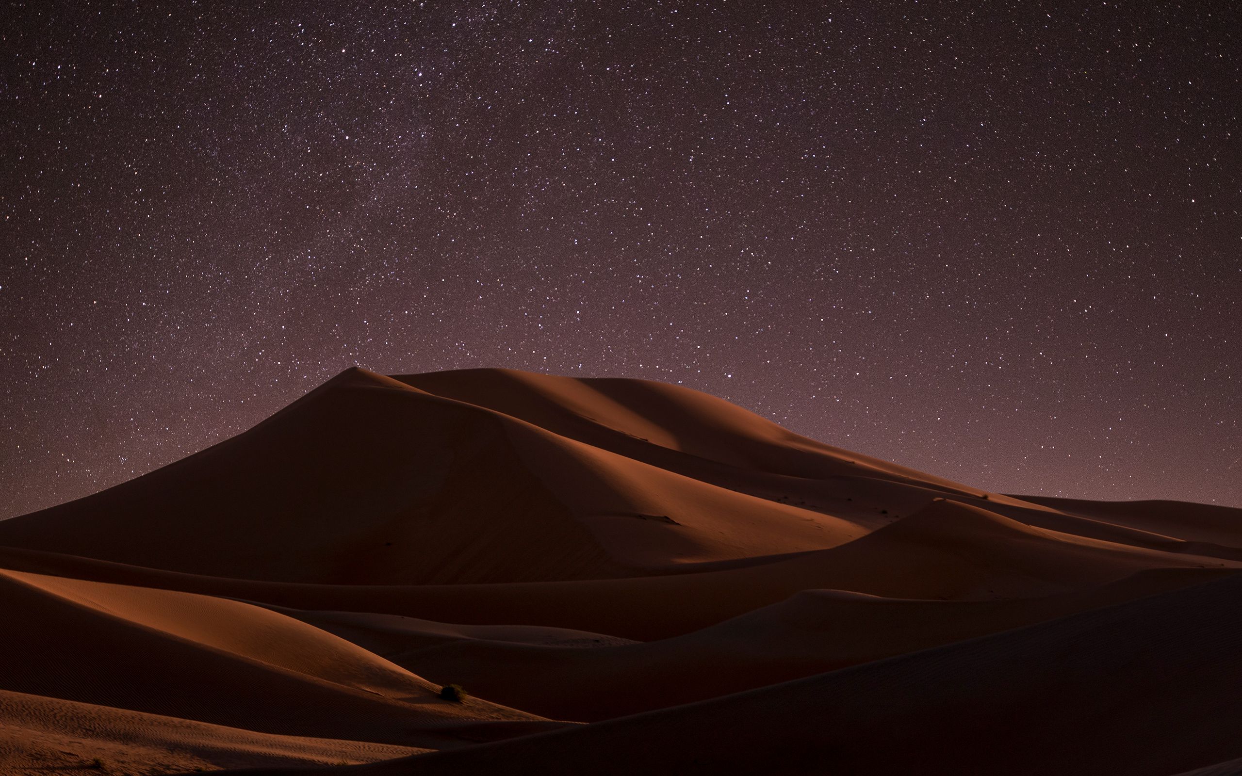 Dune deserto notte stellata, 2560x1600 2K+, MacBook Pro
