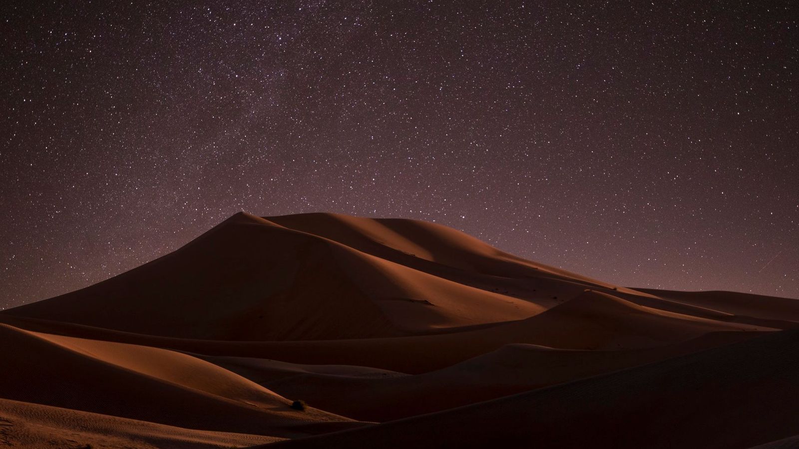 Dune deserto di notte, 1600x900 900p, Desktop
