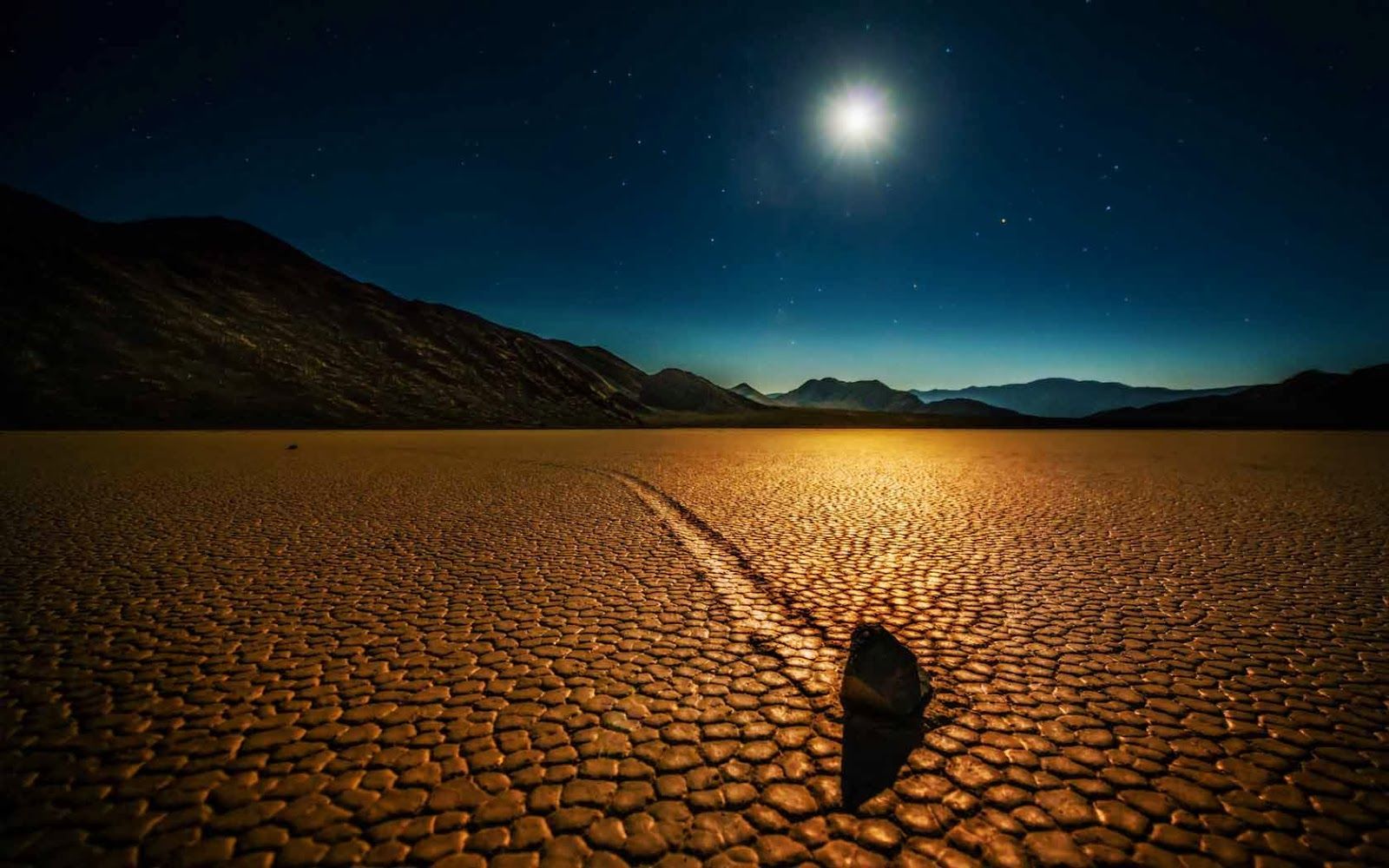Deserto Death Valley notte, 1600x1000 HD, Desktop