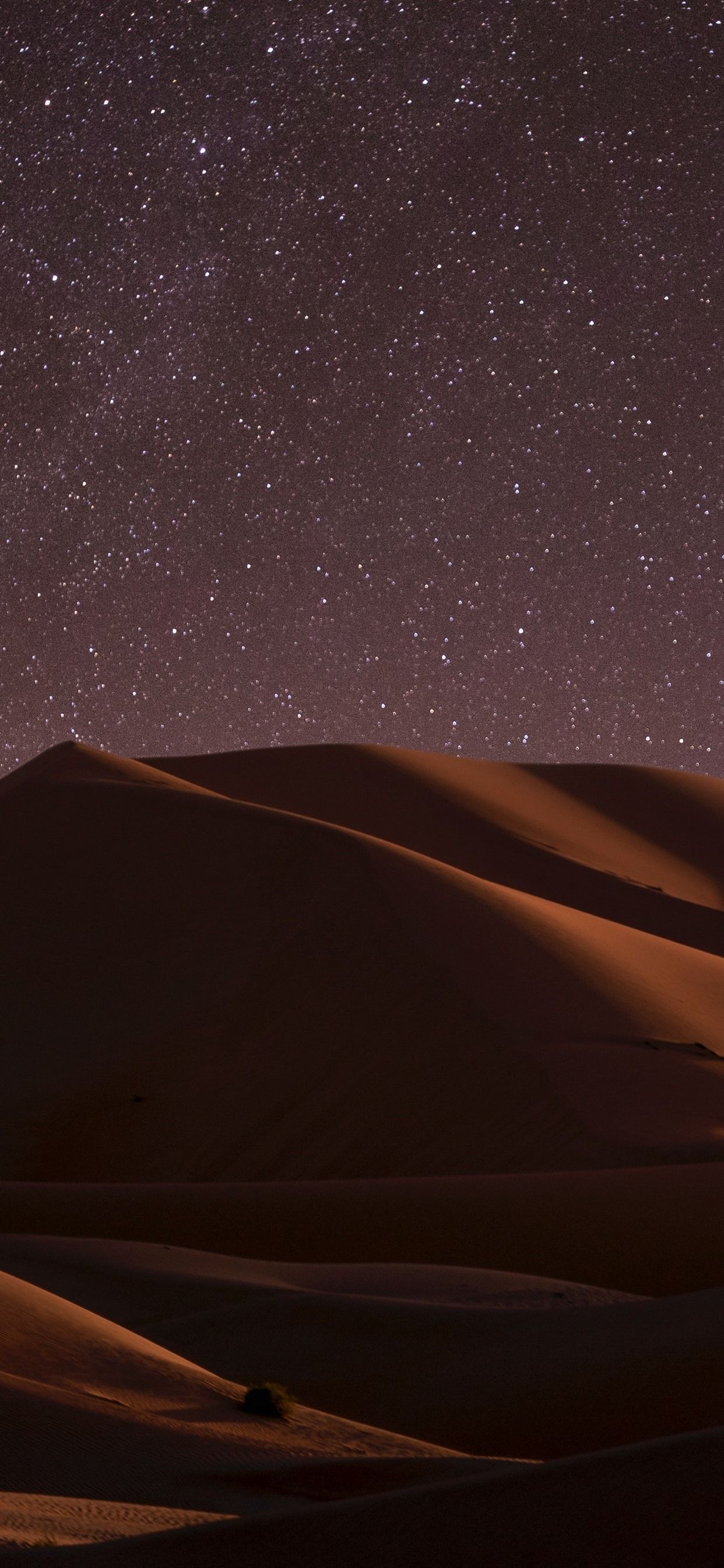 Dune deserto notte stellata, 1242x2688 Full HD Verticale, iPhone
