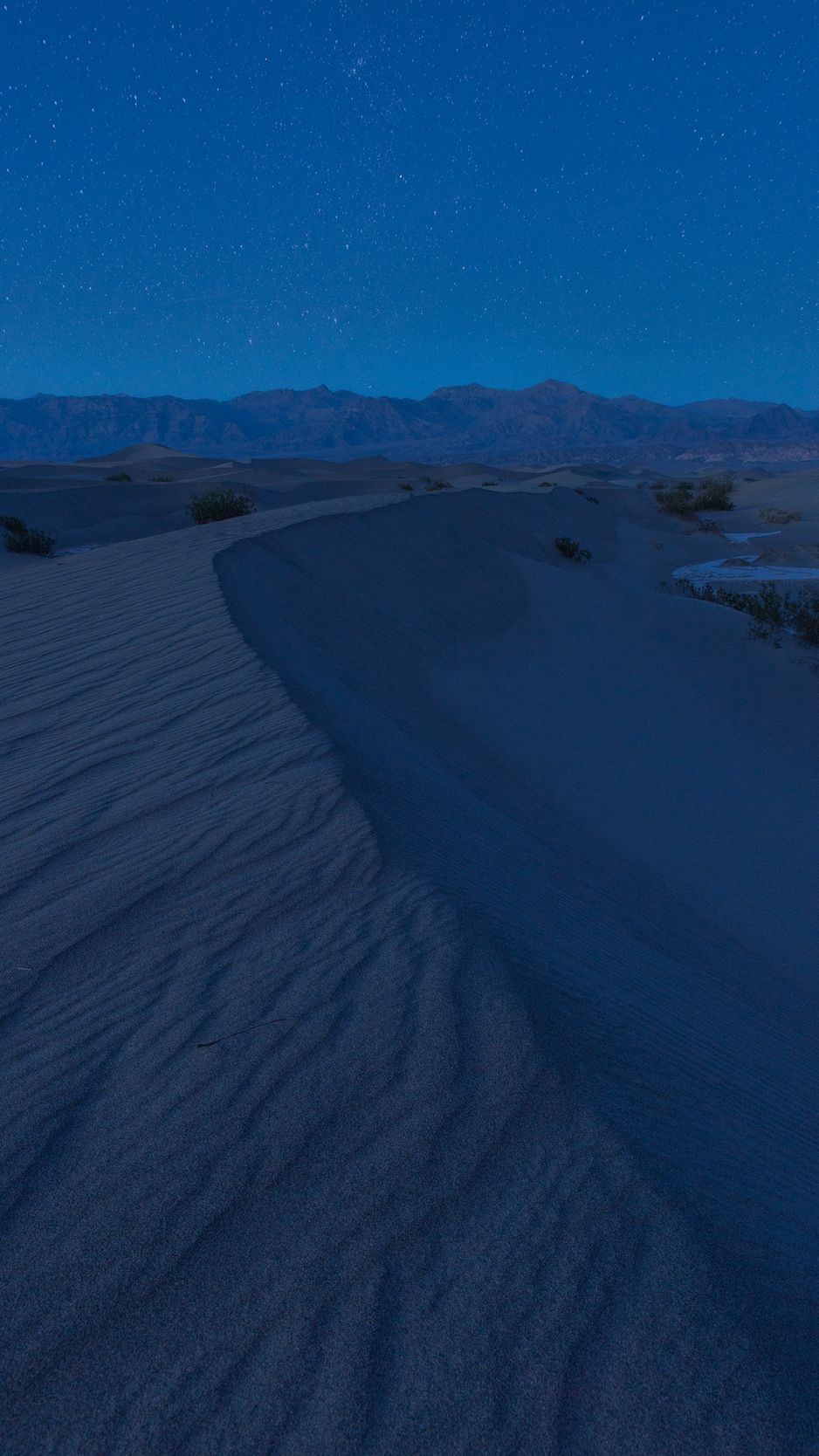 Dune di sabbia notte stellata, 938x1668 Verticale, POCO