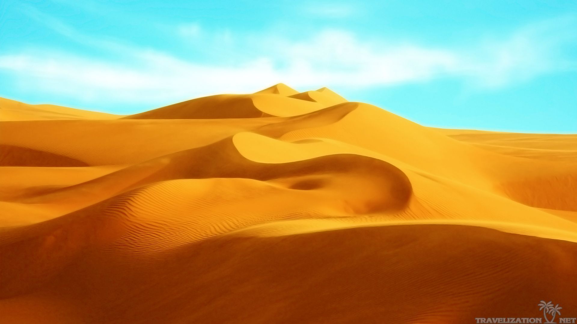 Dune di sabbia dorate, 1920x1080 1080p, PC Desktop