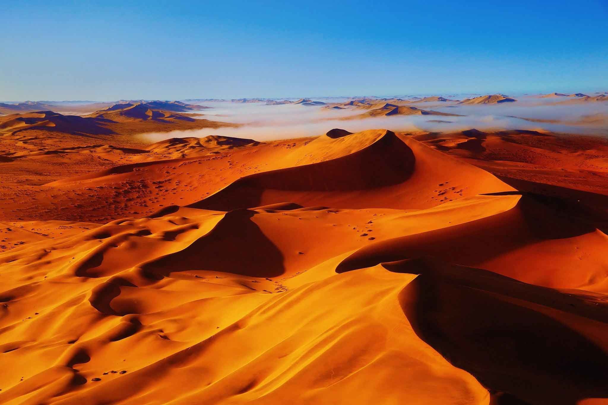 Dune di sabbia rosse deserto, 2048x1365 2K, Desktop
