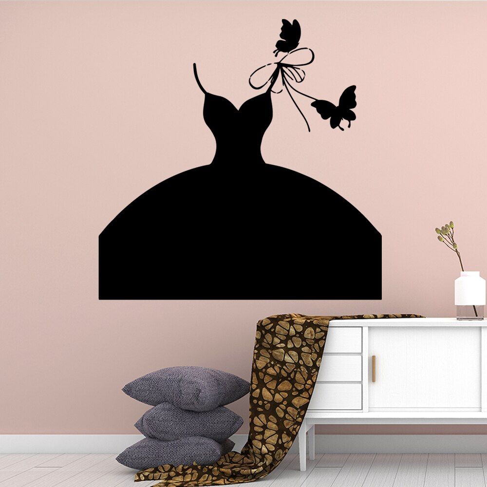 Silhouette abito con farfalle nere, 1000x1000 HD, Laptop