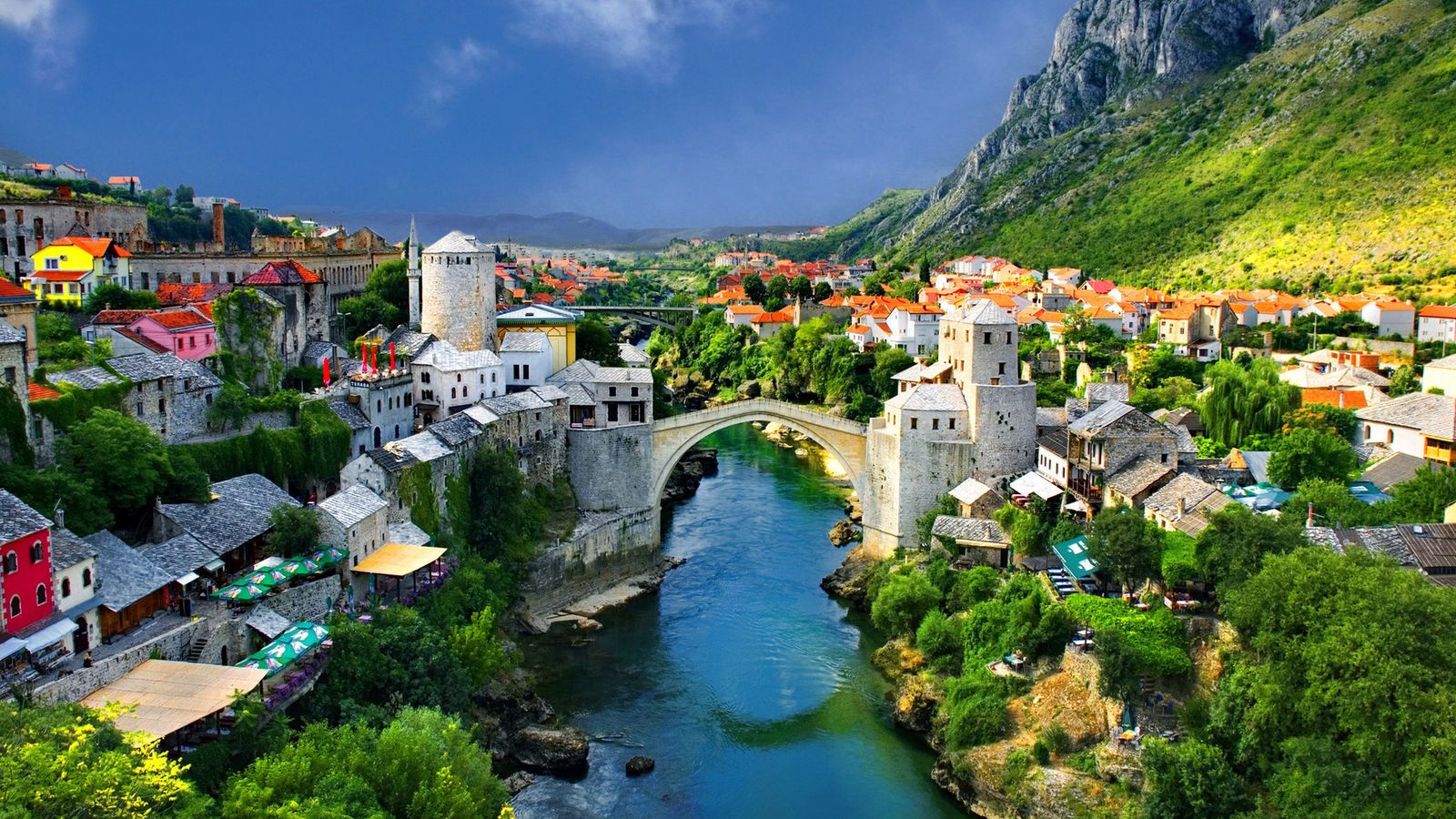 Stari Most, Mostar, Bosnia, 1600x900 HD Ready, PC