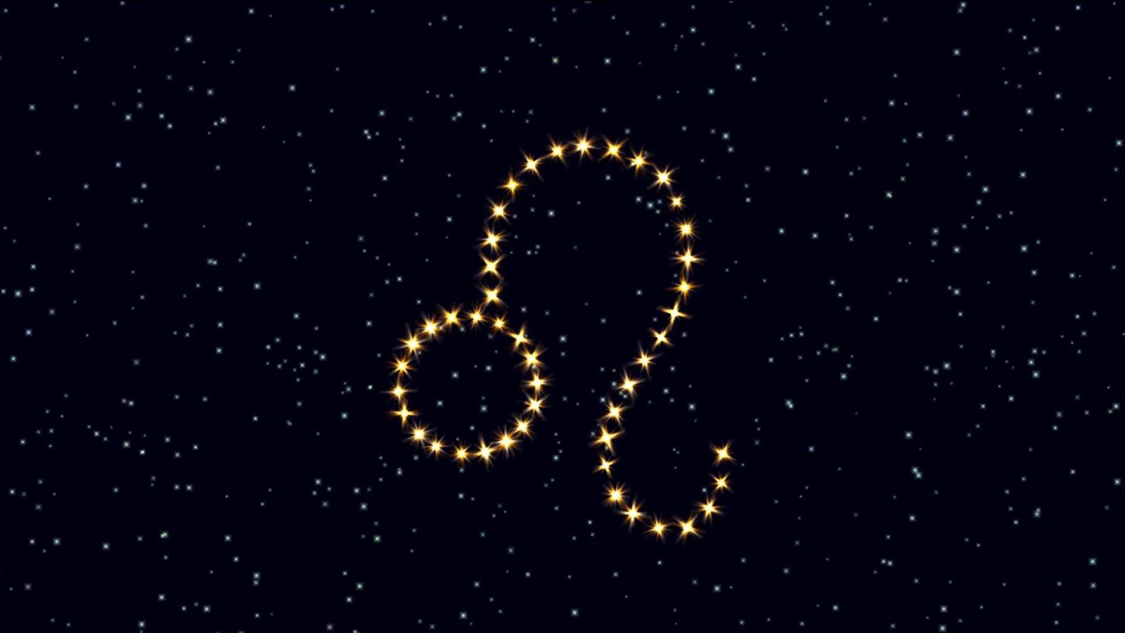 Costellazione zodiacale Leone stelle, 1600x900 900p, PC