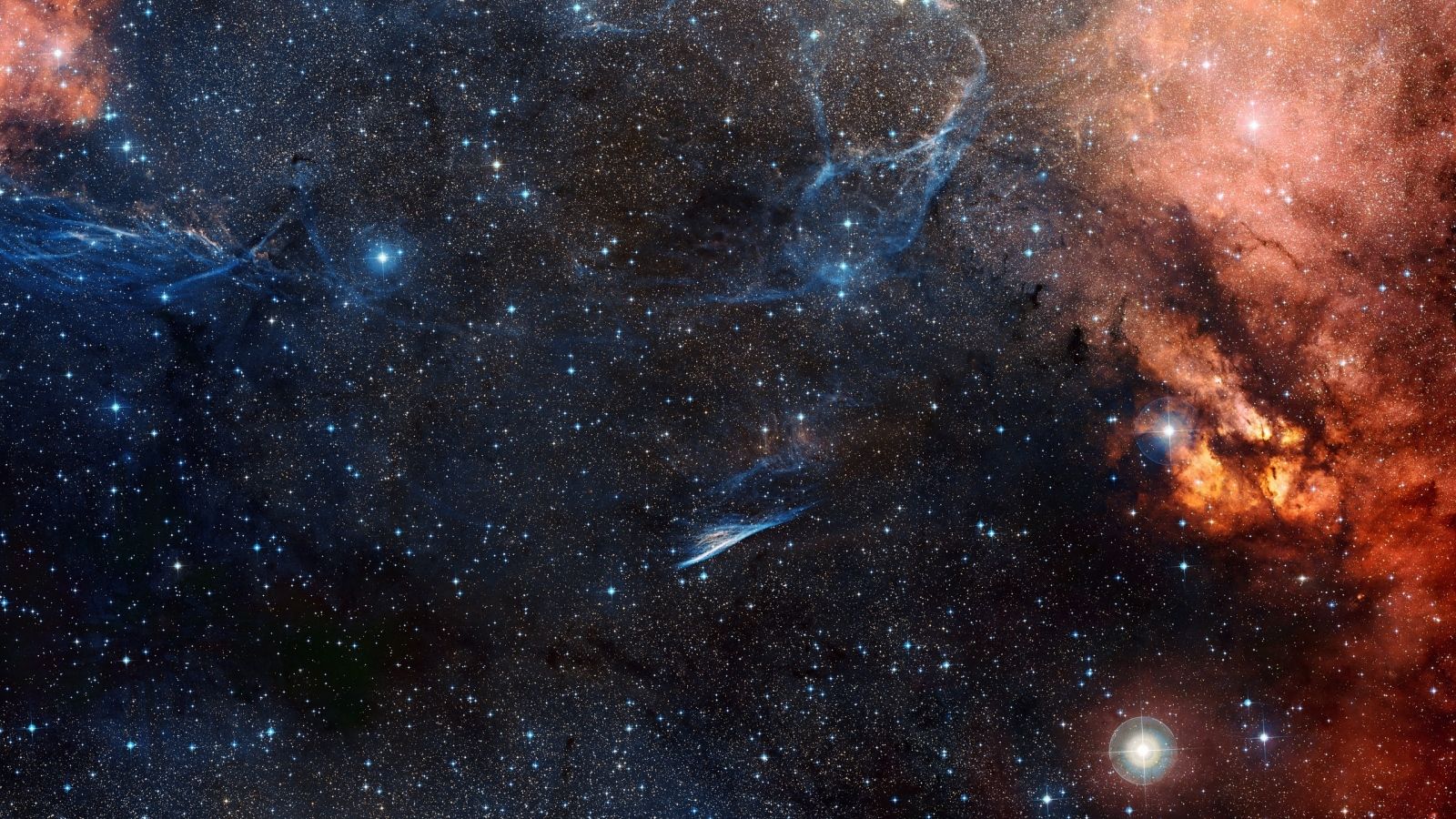 Nebulosa spaziale stellata, 1600x900 HD Ready, Monitor Gaming