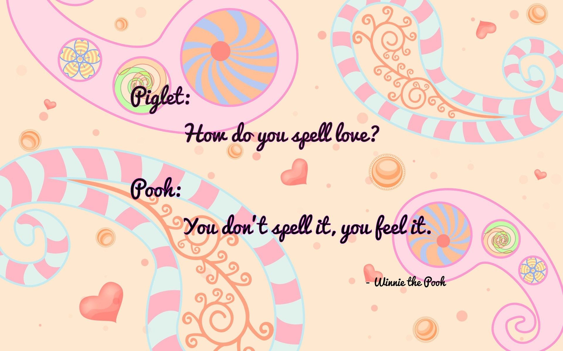 Frase motivazionale calligrafica rosa, 1856x1161 HD Ready, PC