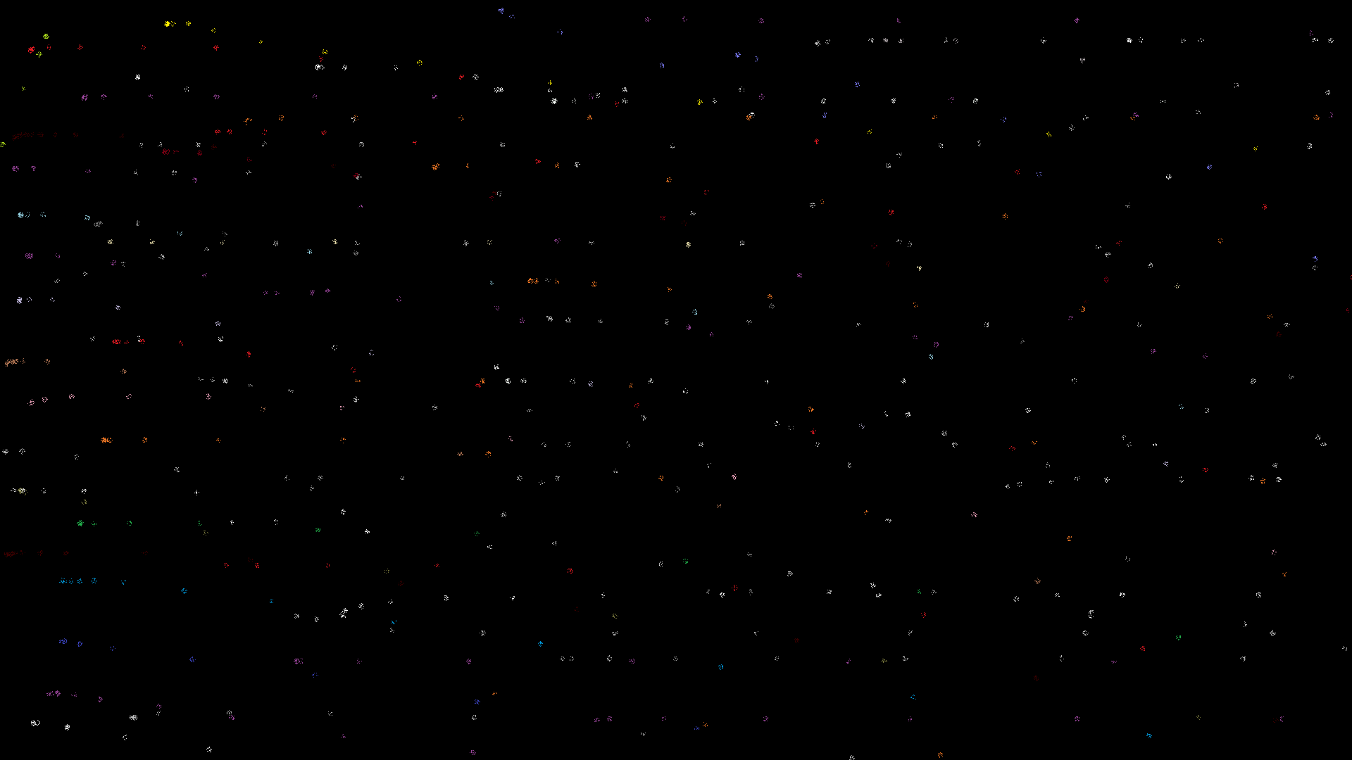 Cielo stellato nero minimale, 1920x1080 Full HD, Desktop