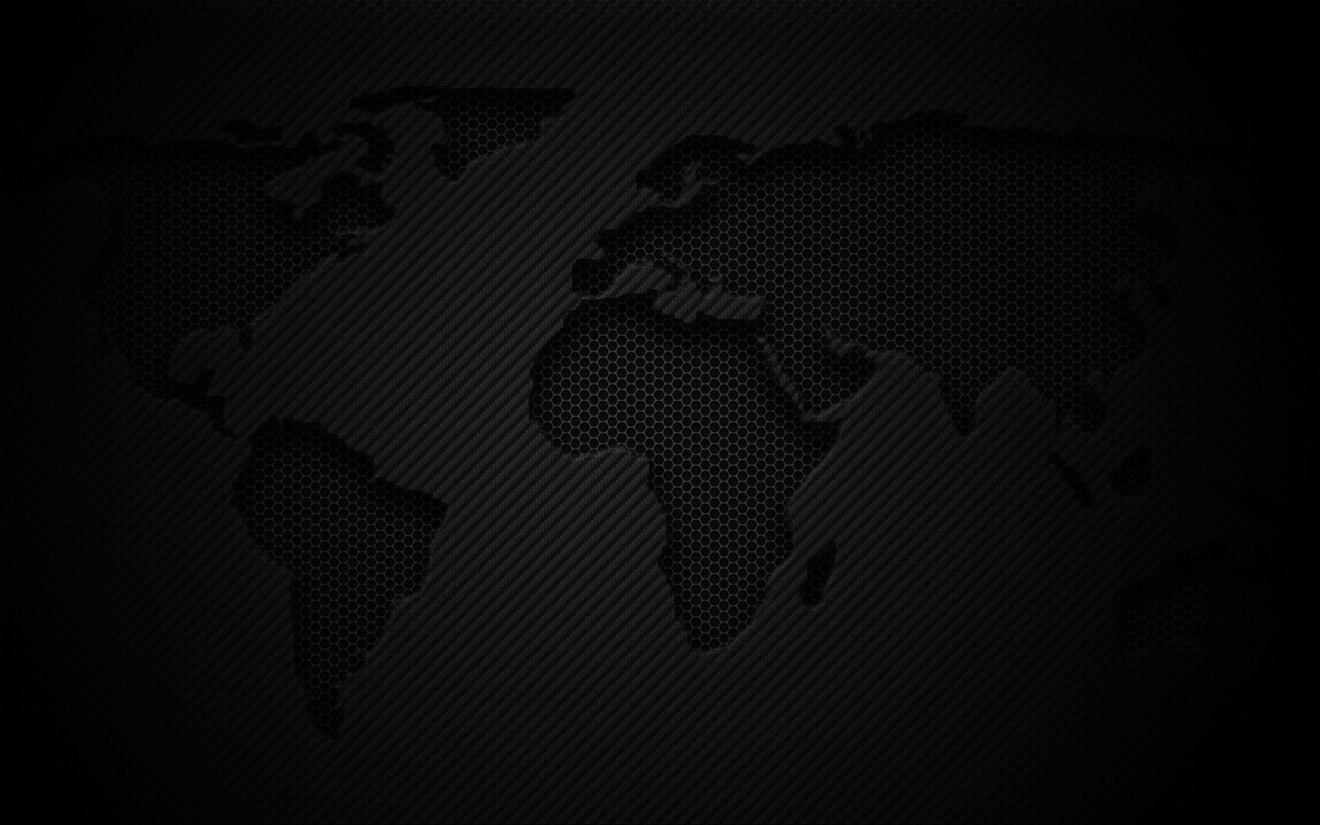 Mappa del mondo nera, 1920x1200 WUXGA, Monitor Gaming