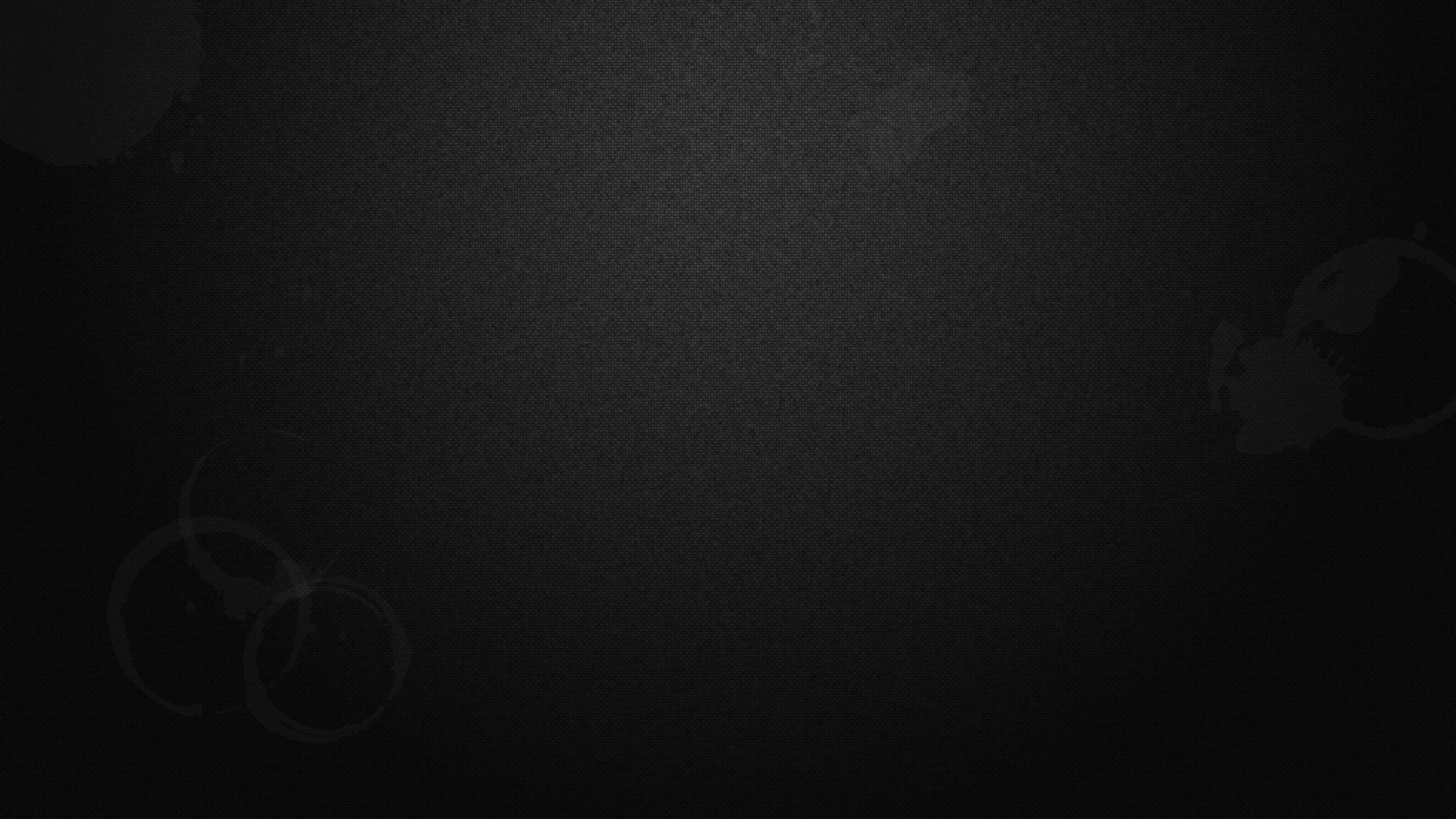 Sfondo nero tinta unita, 2560x1440 QHD, PC