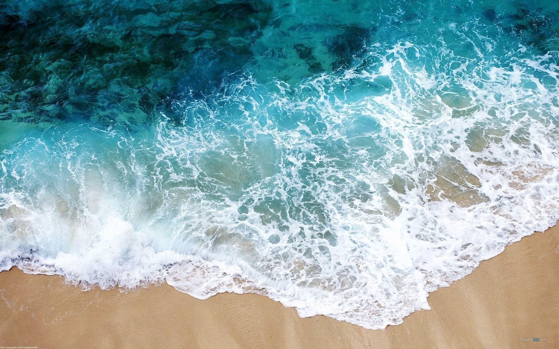 Onde oceano vista aerea, 1920x1200 WUXGA, Monitor Gaming