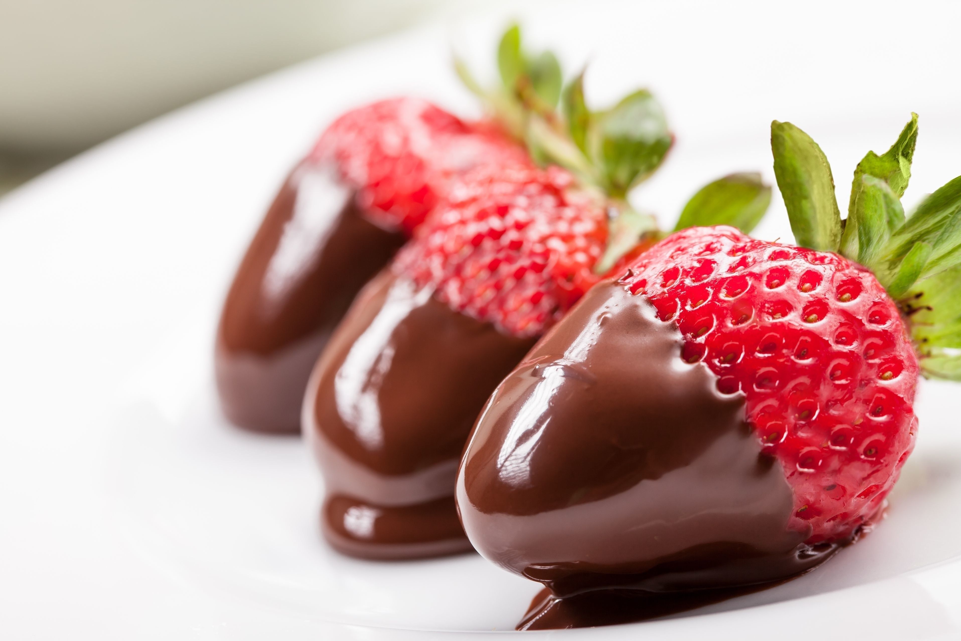 Fragole ricoperte di cioccolato, 3831x2554 WQXGA, Desktop