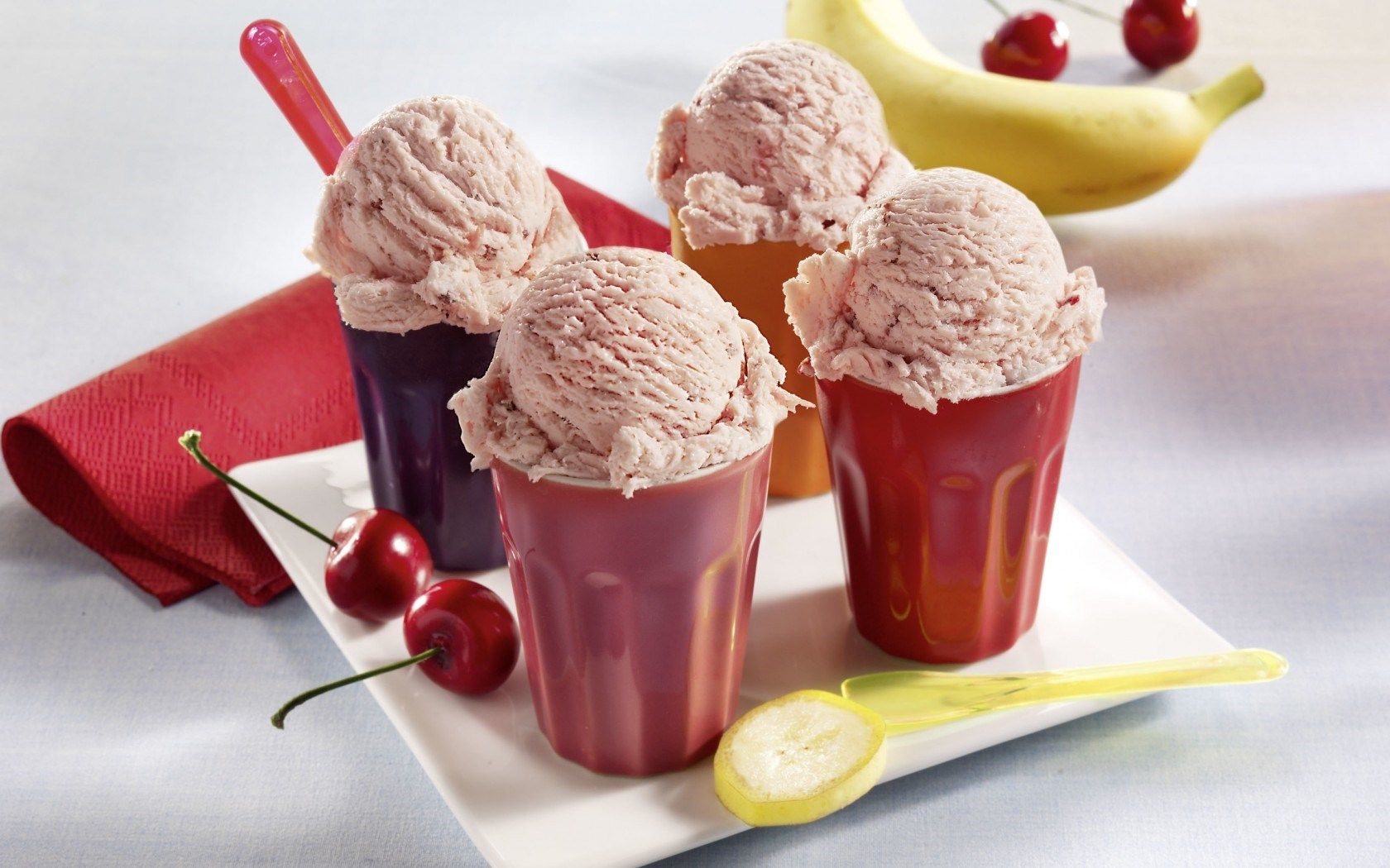 Coppette gelato alla fragola, 1680x1050 900p, MacBook Air