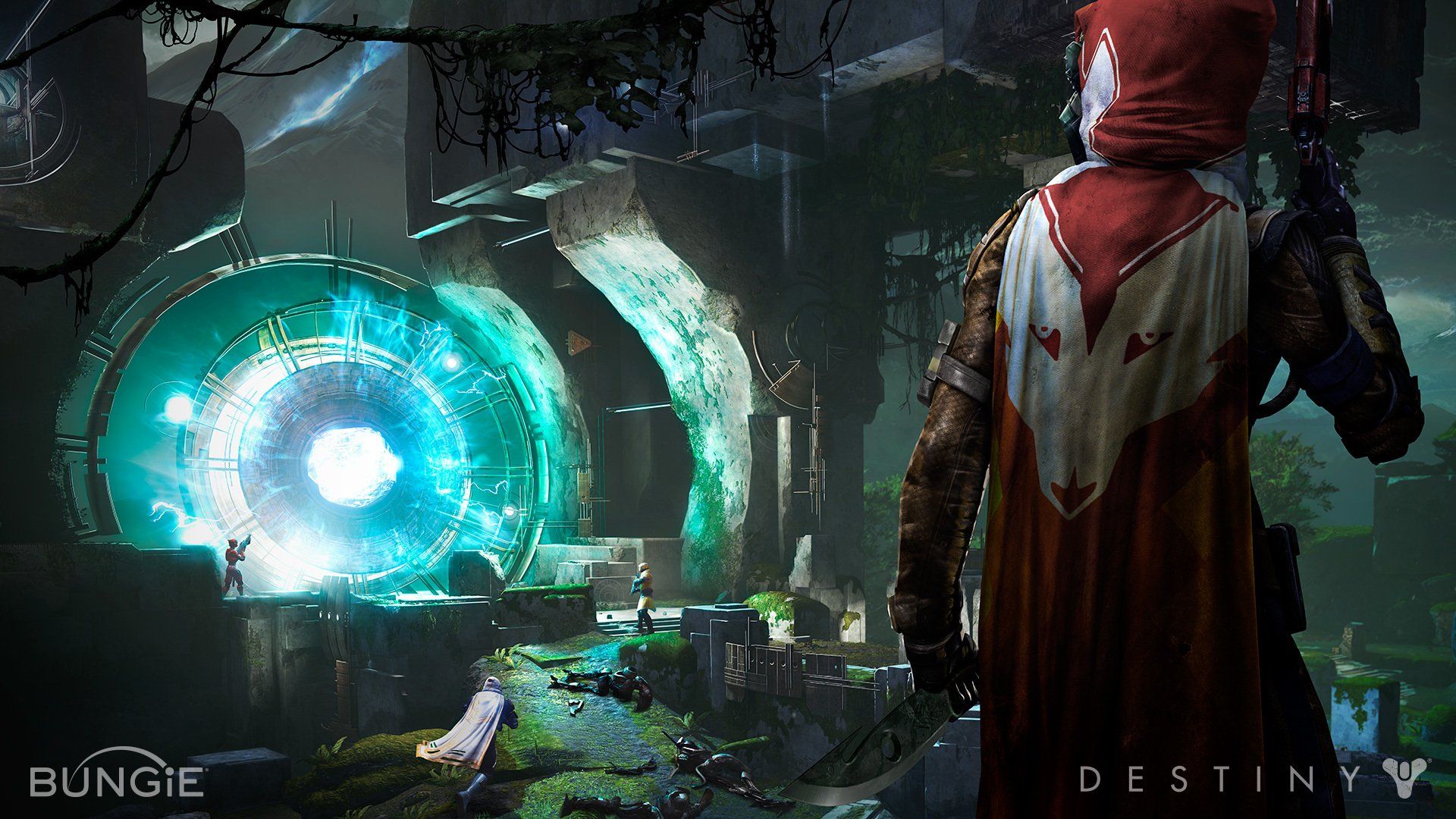 Destiny personaggio portale verde, 1920x1080 1080p, Desktop