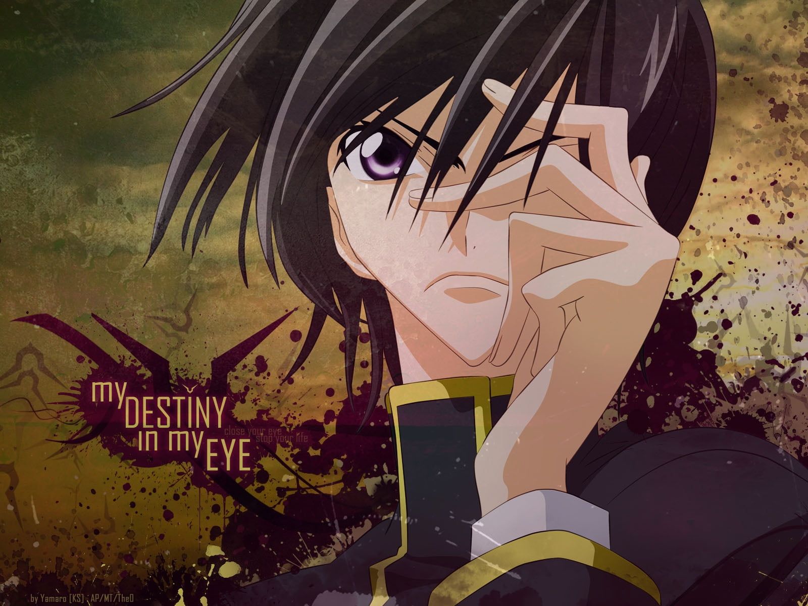 Lelouch Code Geass occhio destino, 1600x1200 900p, Desktop