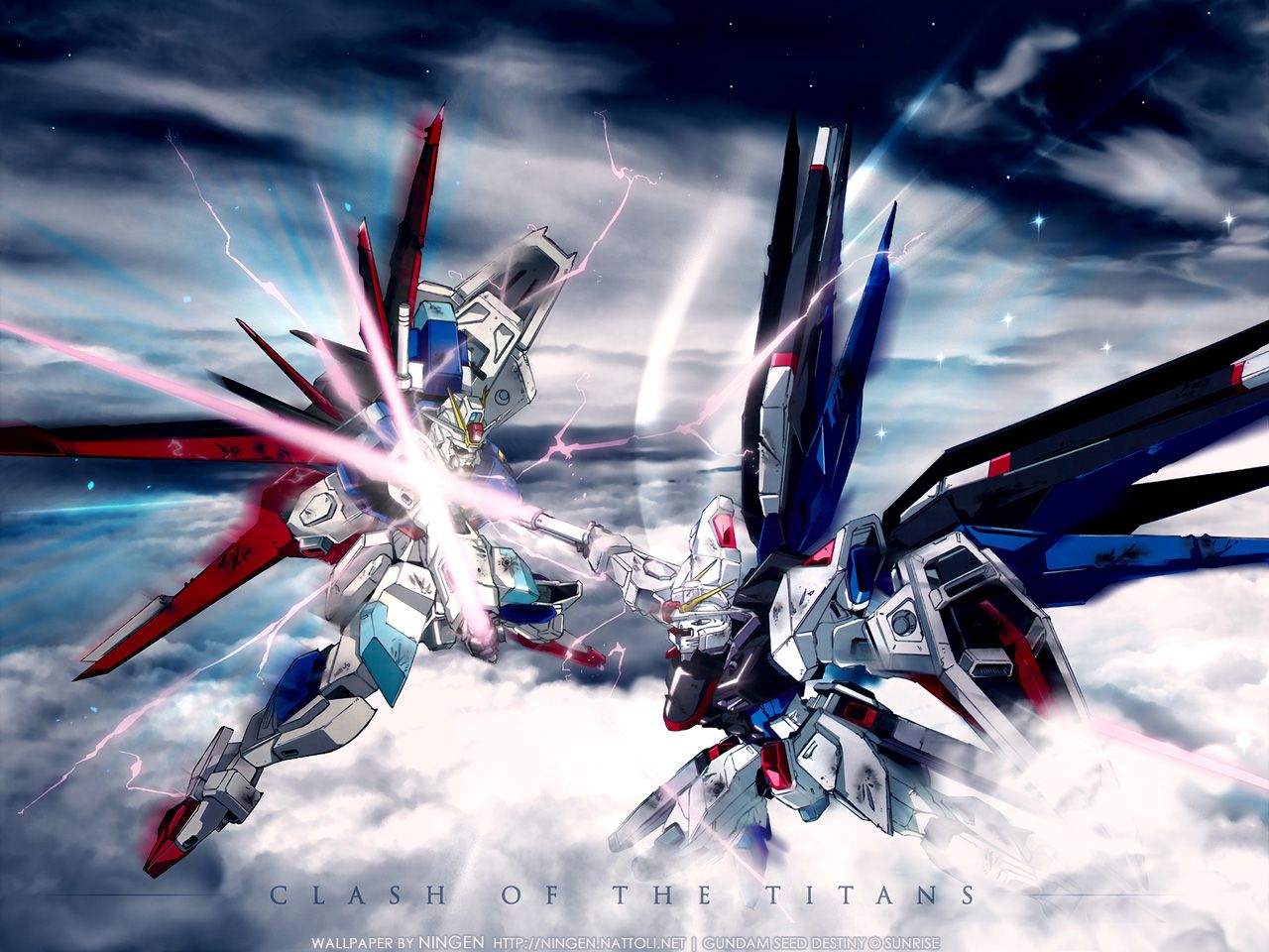 Gundam Seed Destiny robot battaglia, 1280x960 720p, Laptop