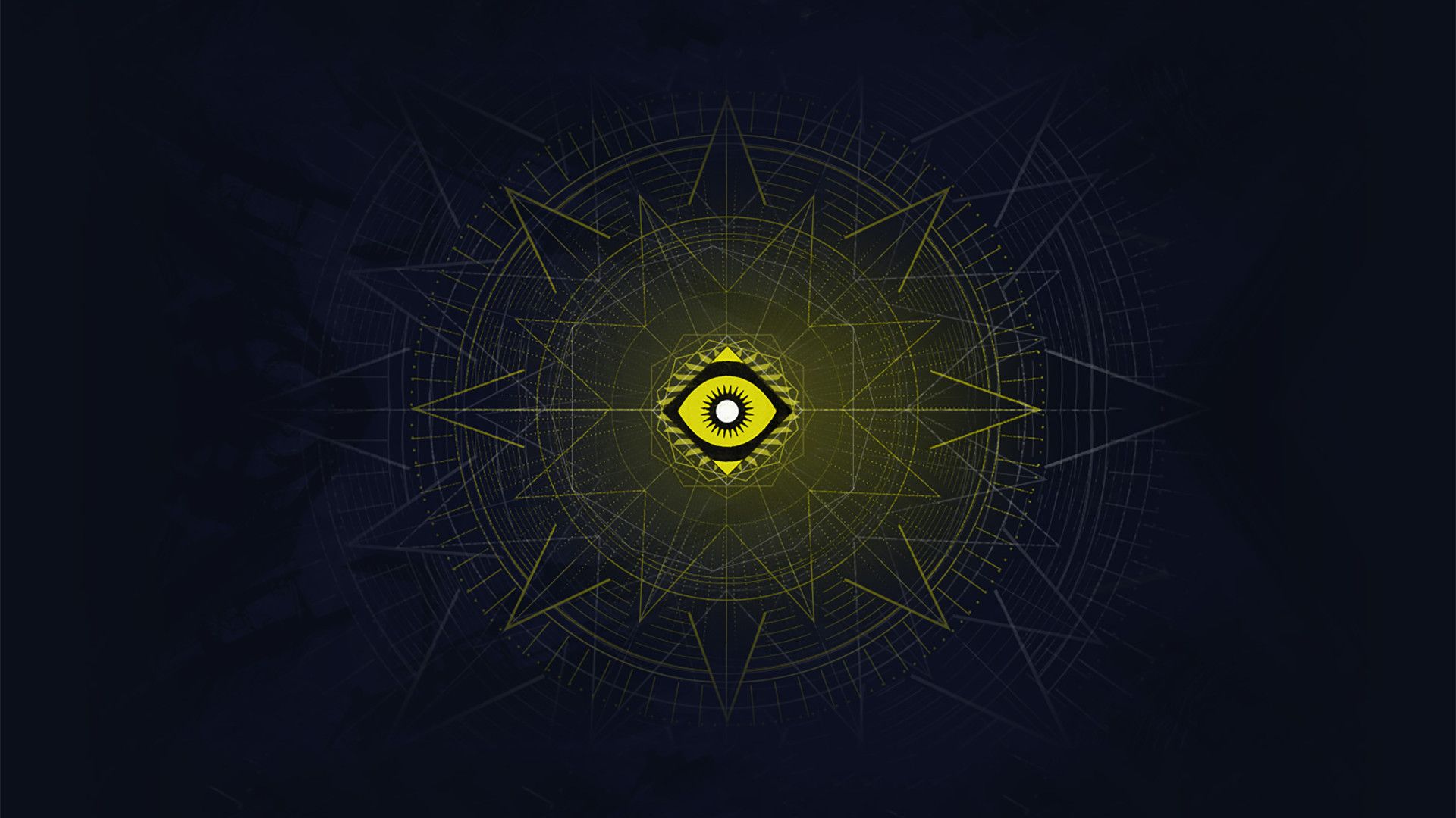 Logo Destiny sfondo blu, 1920x1080 Full HD, PC Desktop