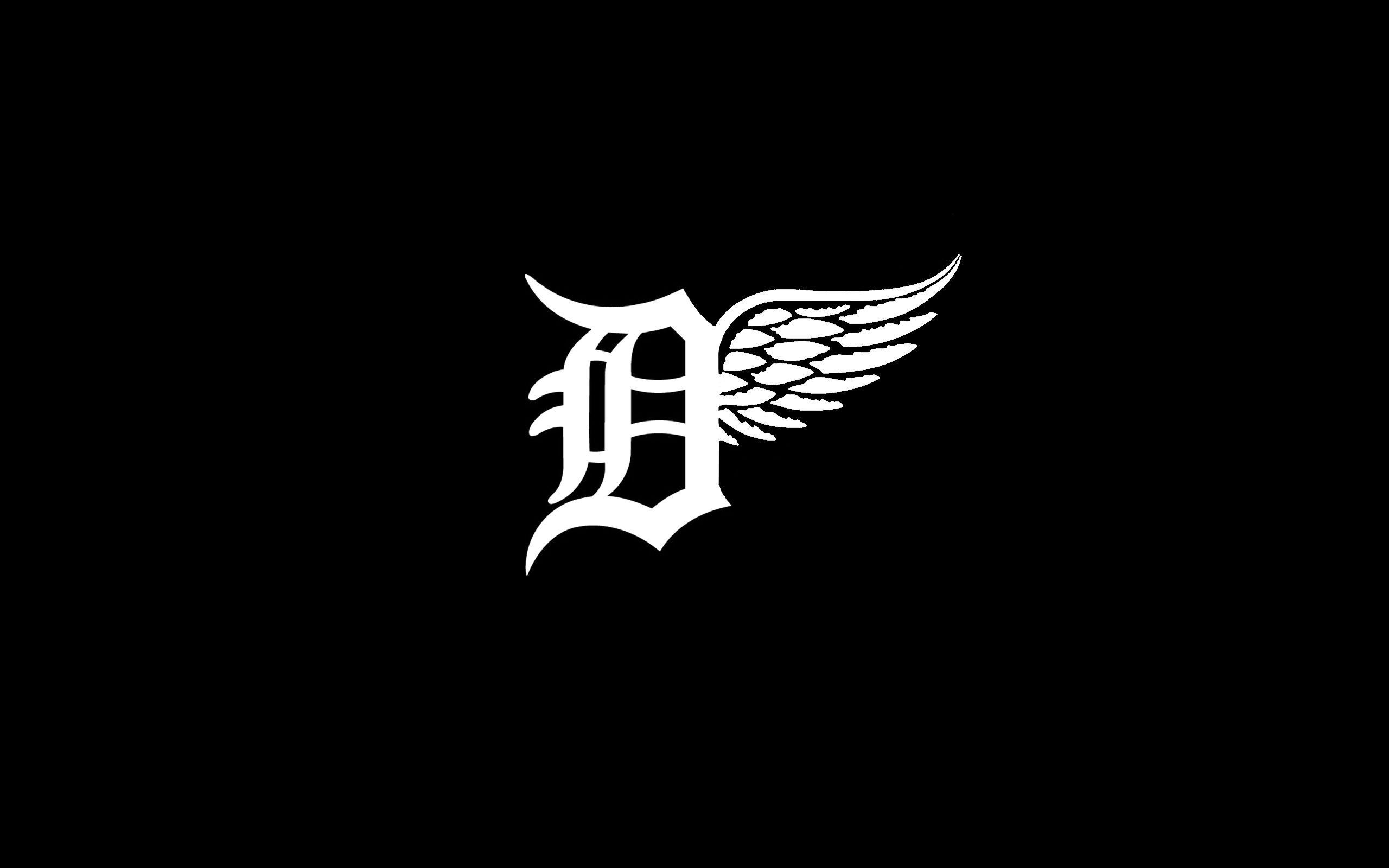 Logo Detroit Tigers arancione blu, 1600x1200 HD, Desktop