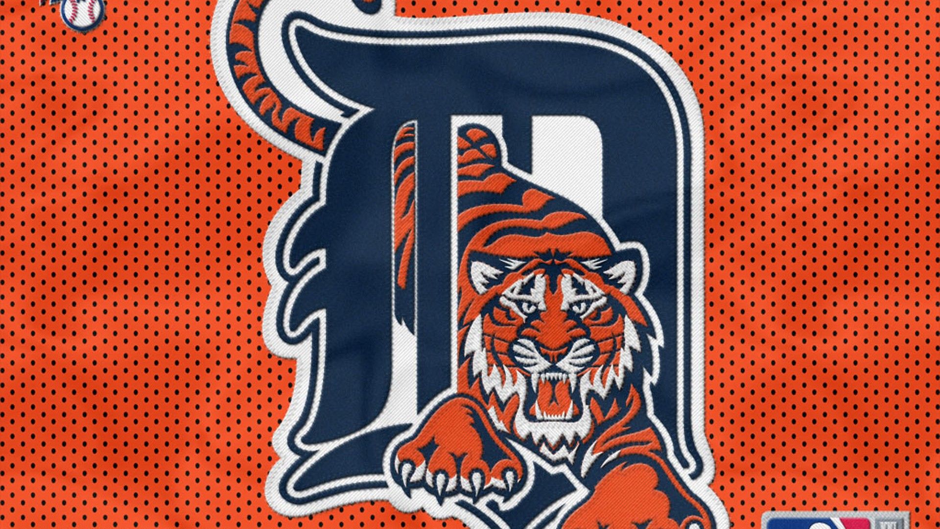 Logo Detroit Tigers fiamme blu, 1040x960 HD, Desktop