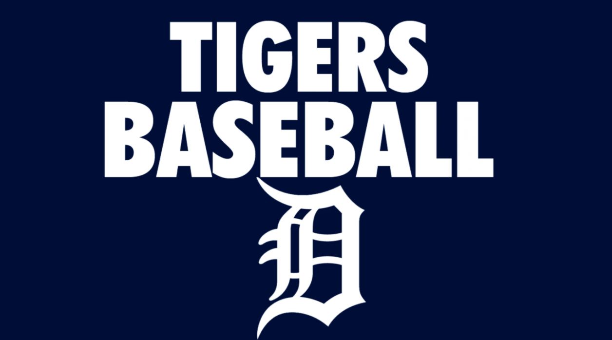 Logo Detroit Tigers testo, 1280x800 720p, PC