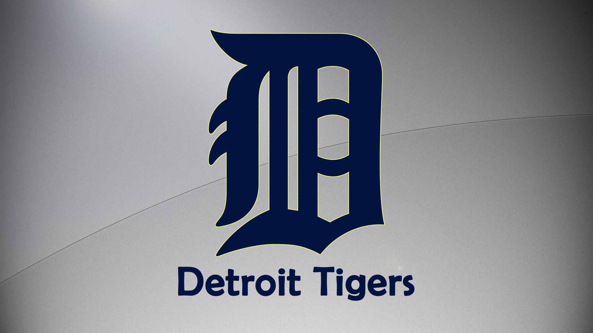 Logo Detroit Tigers fulmini blu, 1680x1050 HD Ready, Laptop