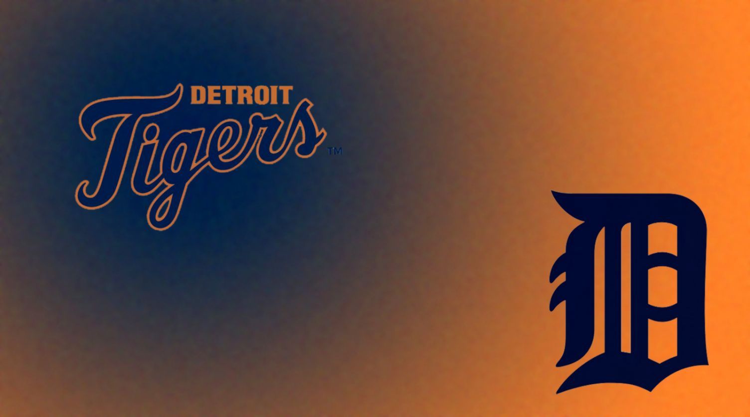 Logo mascotte Detroit Tigers, 1366x768 HD, PC Desktop