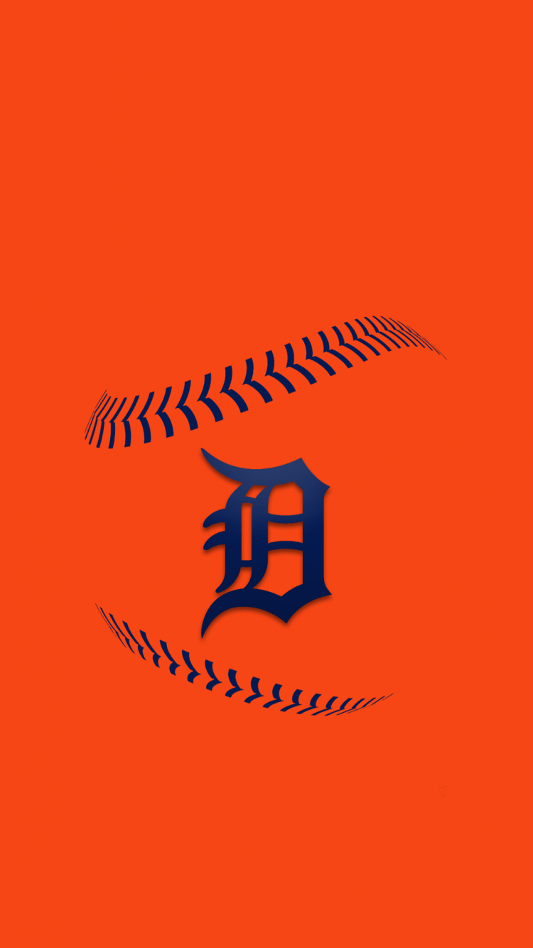 Logo Detroit Tigers baseball, MLB, 750x1334 Full HD Verticale, iPhone Pro Max