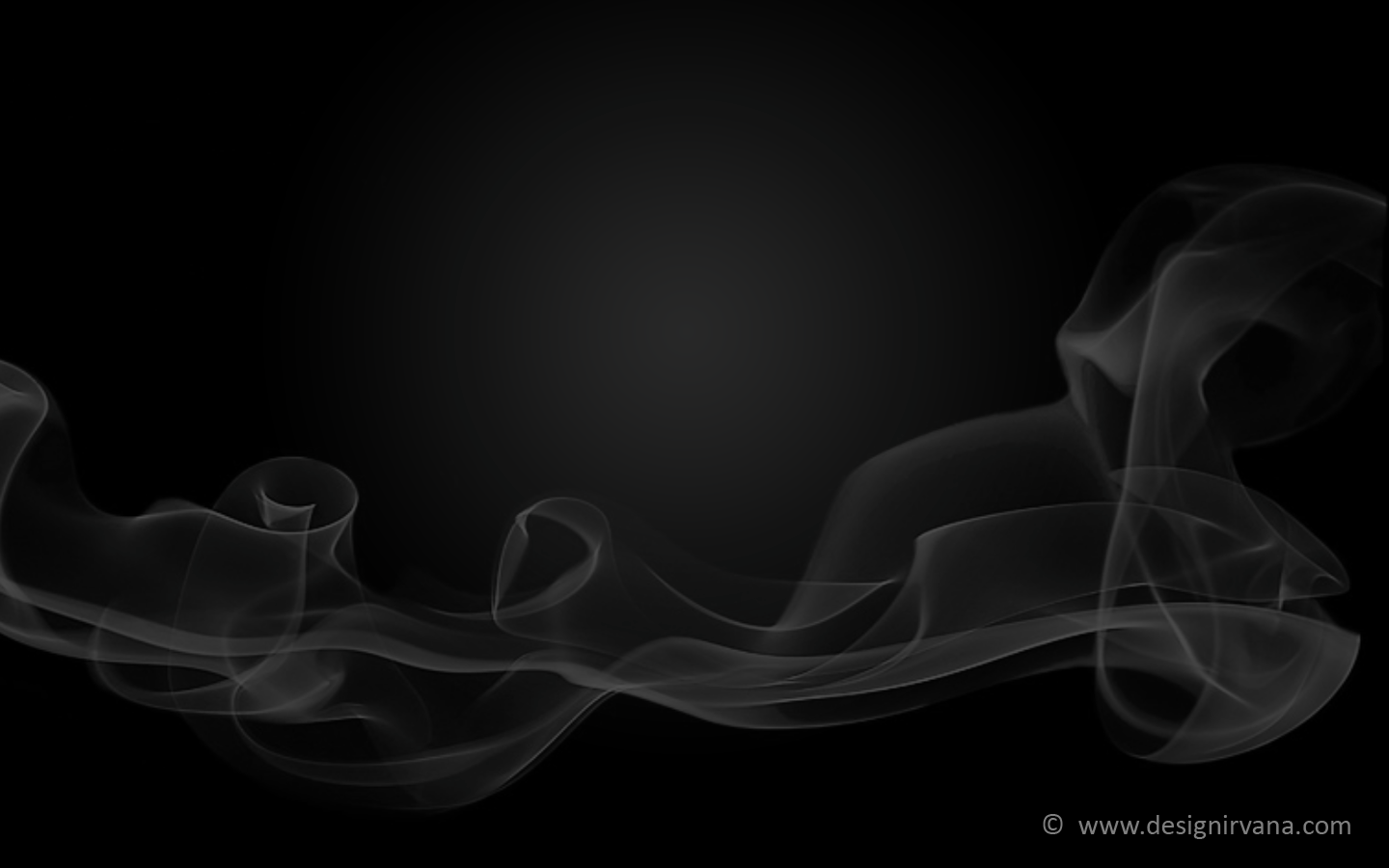 Fumo nero astratto scuro, 1440x900 720p, Laptop