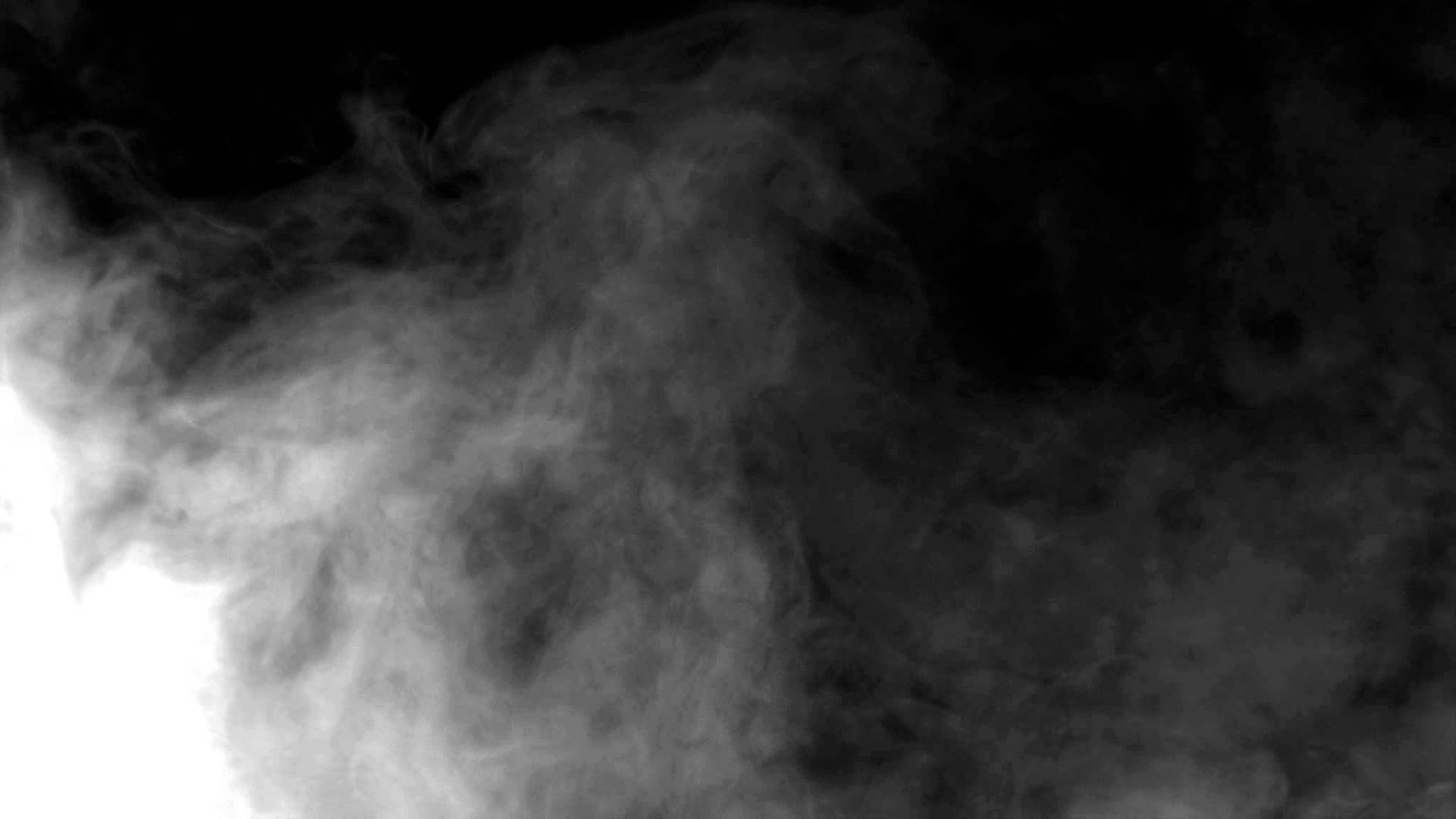 Fumo grigio su sfondo nero, 1920x1080 Full HD, PC Desktop