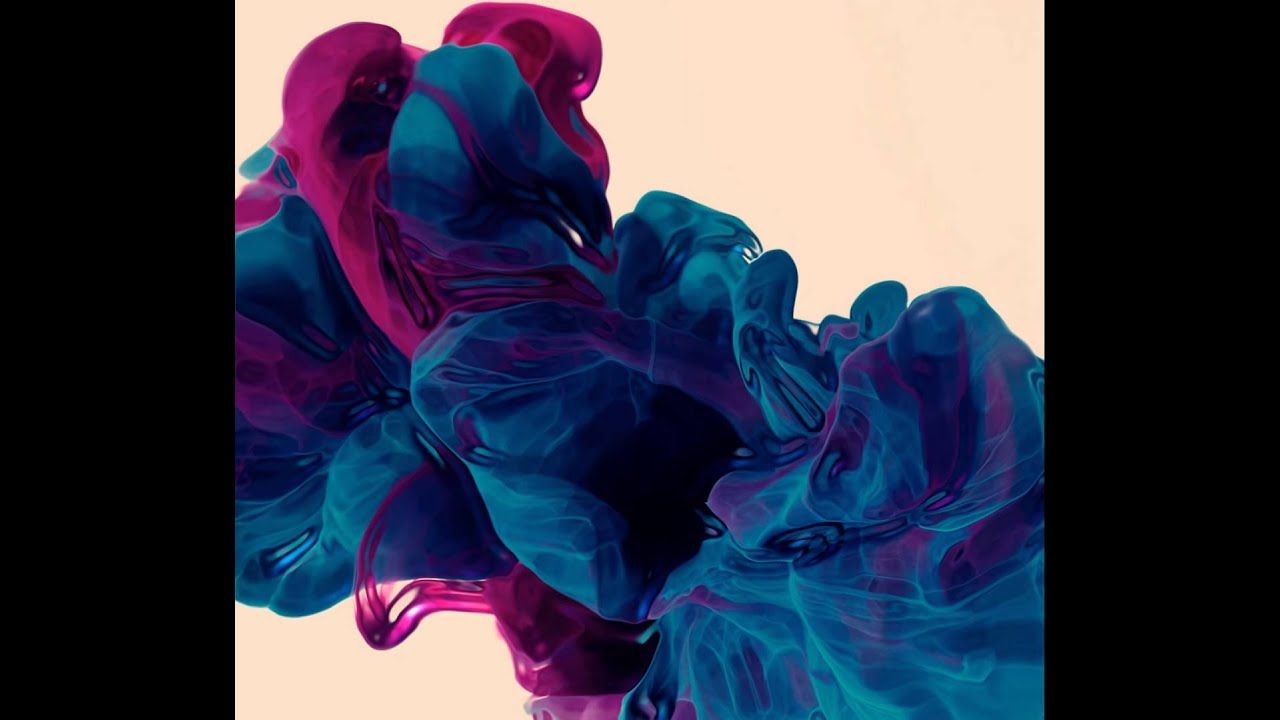 Fumo colorato blu viola, 1280x720 720p, Laptop