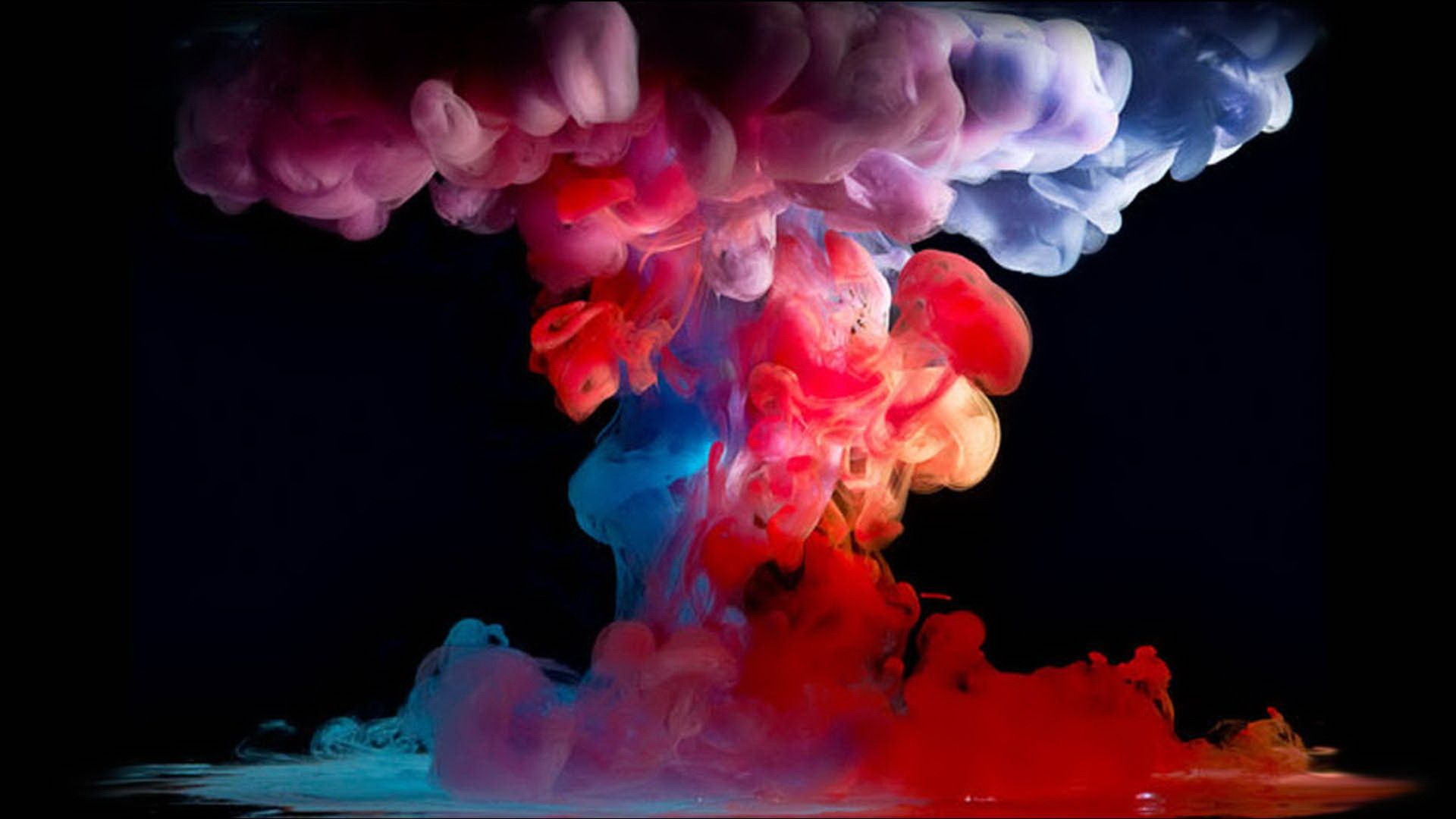 Fumo colorato rosso blu viola, 1920x1080 Full HD 1080p, Desktop